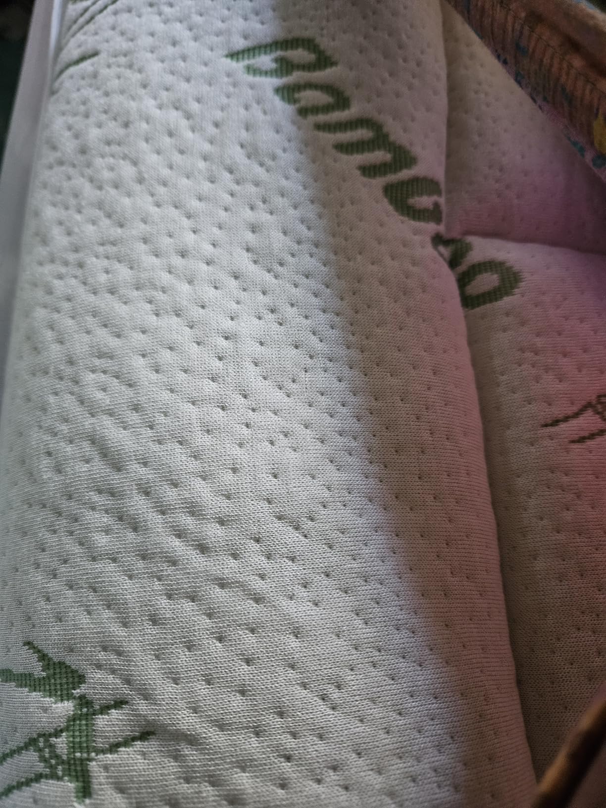 Niagara Sleep Solution Ultra Soft Twin Size Mattress Topper - Rayon Derived from Bamboo Pillow Top Mattress Pad for Back Pain Relief - Naturally Cooling for Hot Sleepers, Green customer photo 1