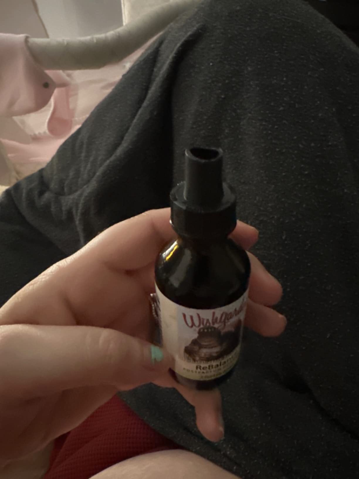 WishGarden Herbs ReBalance After Birth Hormonal, Postpartum Hormone Balance Supplement, Vitex Berry, Motherwort & St. John's Wort Tincture, Supports Mood & Hormonal Rebalancing, 2oz customer photo 1
