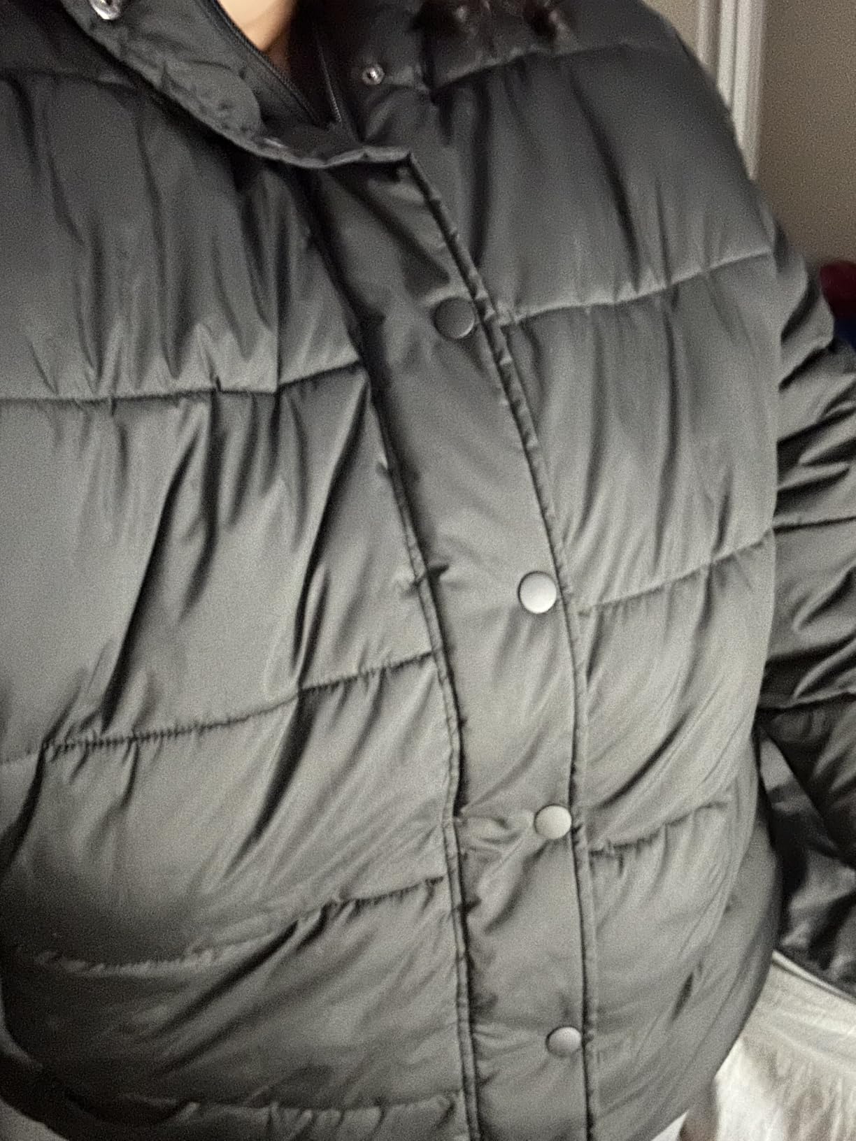 Women's Heavyweight Quilted Long-Sleeve Hooded Puffer Coat (Available in Plus Size) customer photo 1
