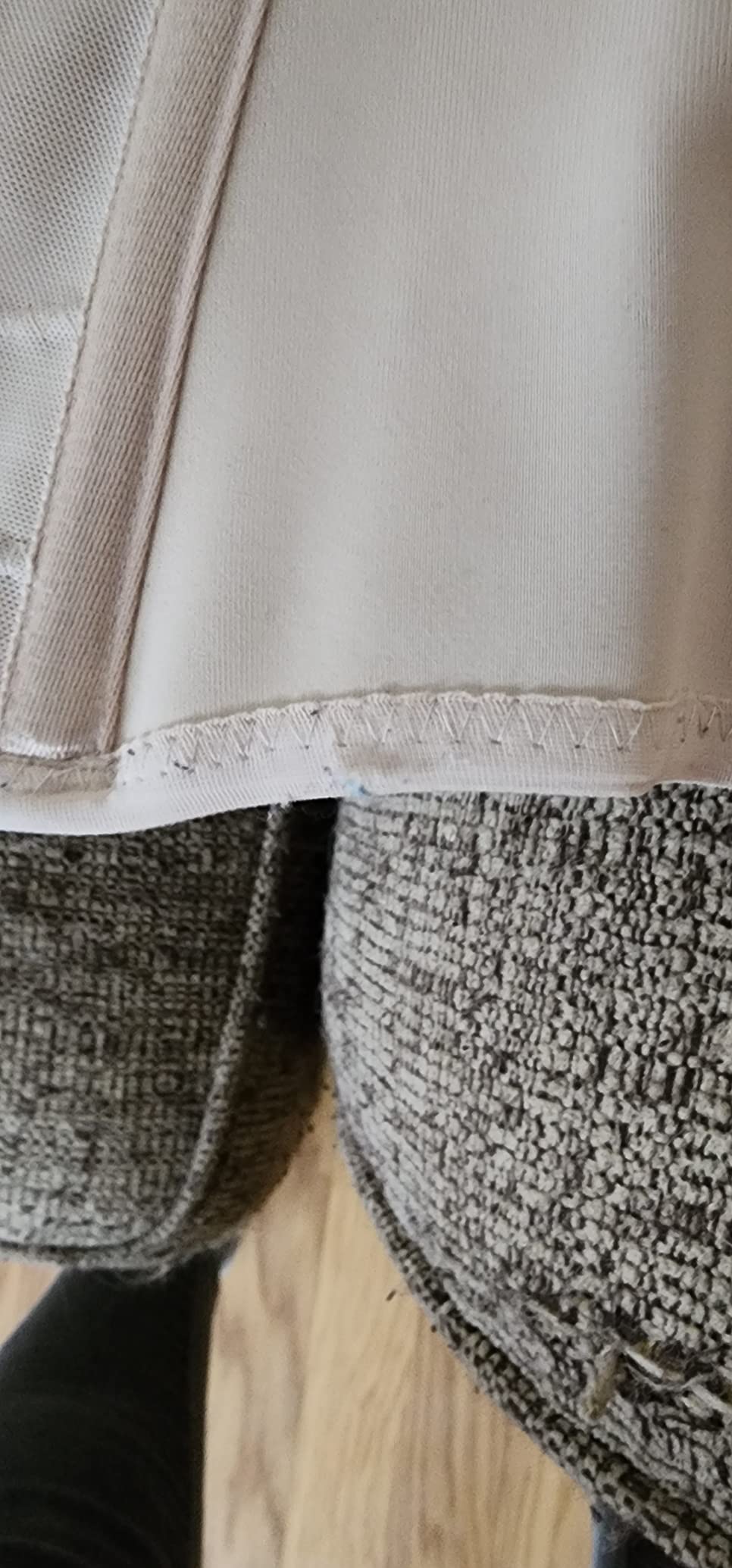 Belly Bandit Luxe Postpartum Belly Wrap - Adjustable Abdominal Binder with Five Levels of Targeted Compression for Recovery - Supports Core and Waist After C-Section or Natural Birth - Nude, Medium customer photo 2