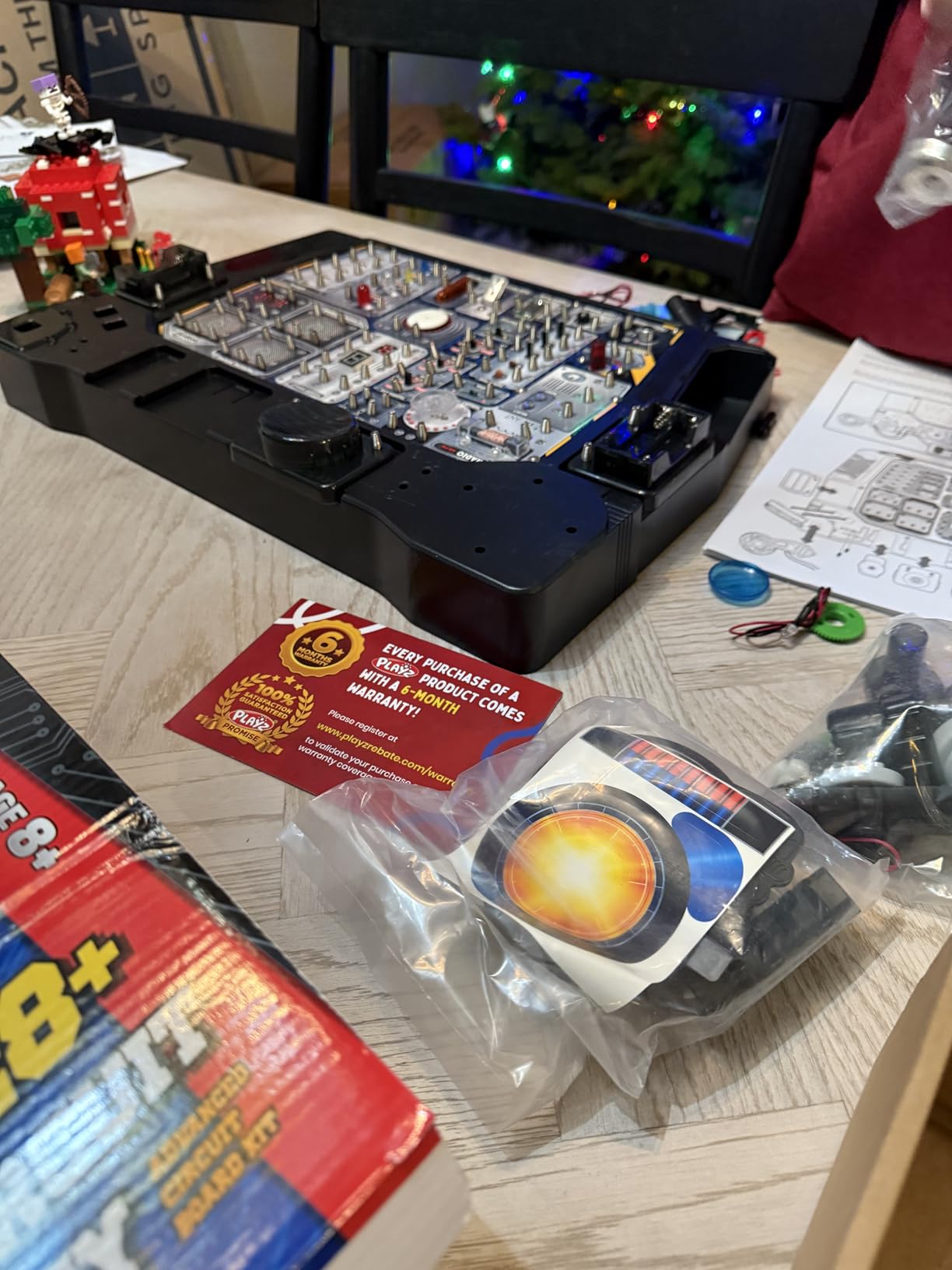 Playz Advanced Electrical Circuit Board Engineering Kit for Kids with 328+ STEM Projects customer photo 1