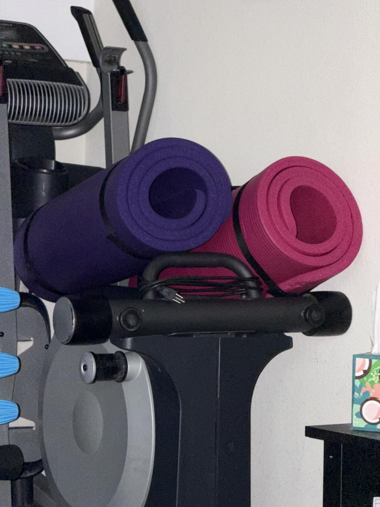 BalanceFrom Yoga Mat, 1-Inch Extra Thick High Density Exercise Mat, Anti-Tear with Carrying Strap customer photo 2