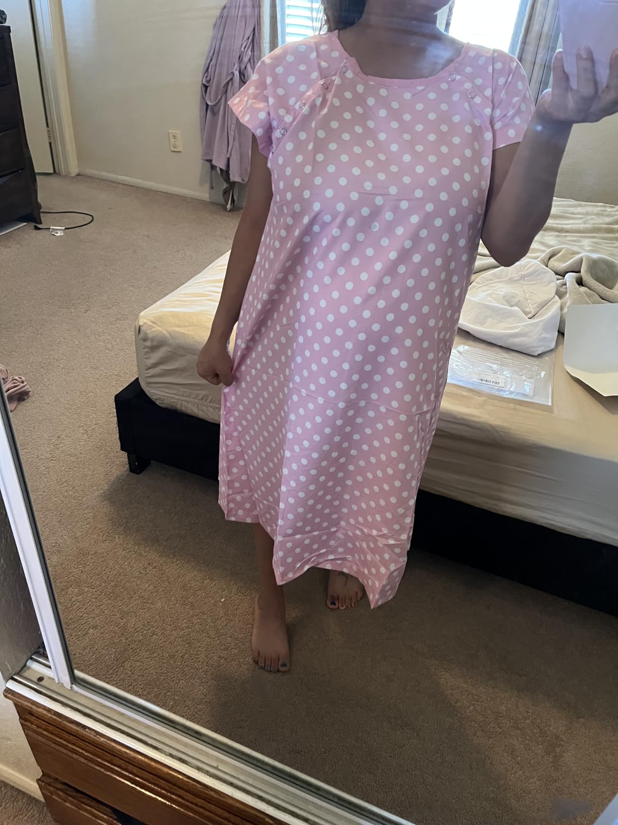 Utopia Care Women's Hospital Gown Soft Comfortable and Stylish Patient Gown customer photo 2