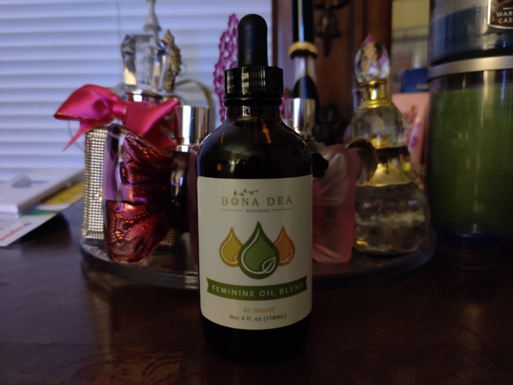 Feminine Spray for Women - All Natural Yoni Oil Deodorant & Moisturizer, Organic Essential Oils, Chemical-Free Perineal Massage Oil for Pregnancy, Sensitive Vaginal Care | 4 oz Refill Dropper Bottle customer photo 1