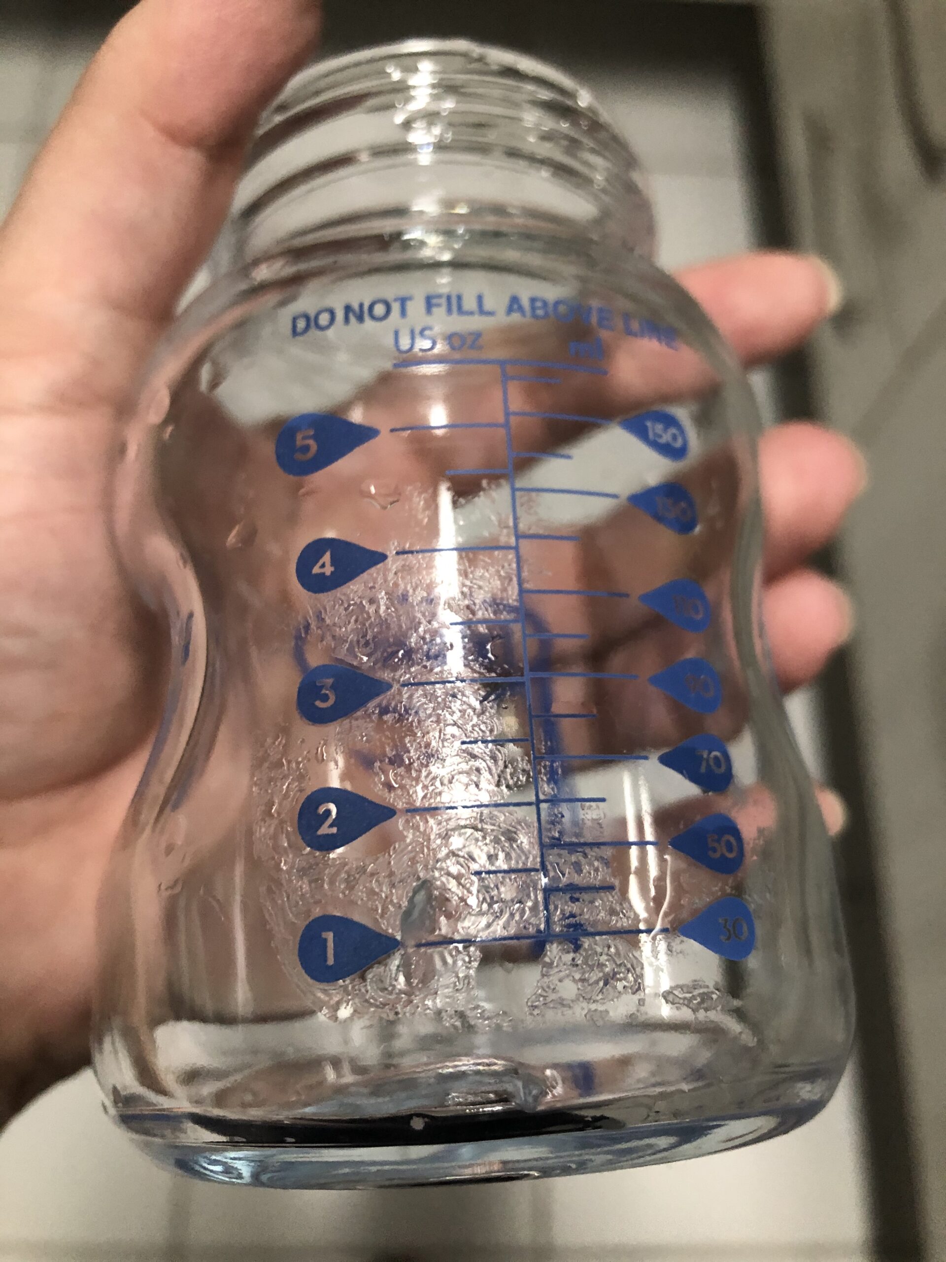 Dr. Brown's Anti-Colic Options+ Wide-Neck Glass Baby Bottle Starter Set - Silicone Bottle Sleeves, Level 1, 2, 3 Nipples, HappyPacis, Storage Caps, Bottle Brush customer photo 2