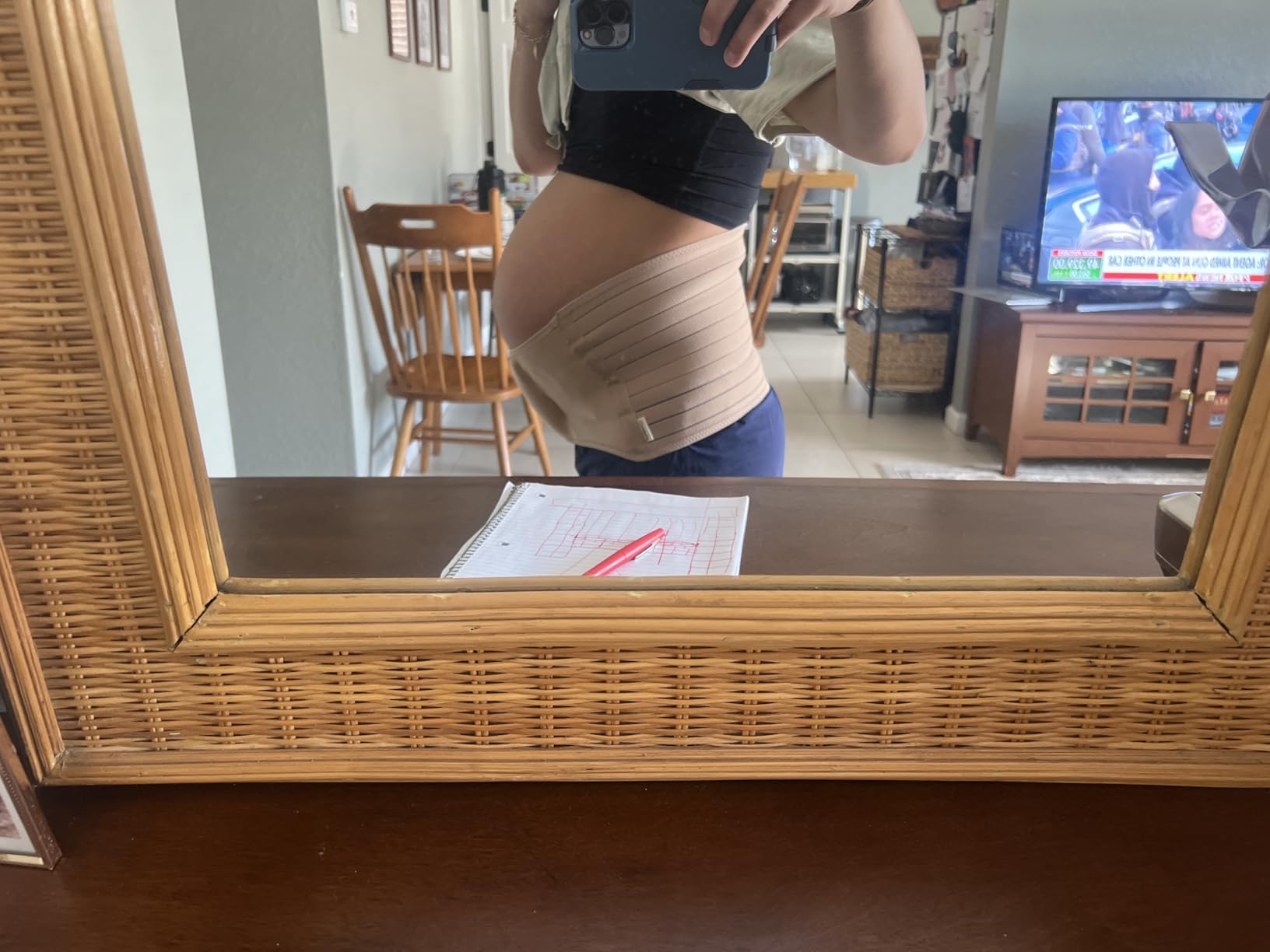 3 in 1 Postpartum Belly Support Recovery Wrap - Postpartum Belly Band, After Birth Brace, Body Shaper Waist Shapewear customer photo 1
