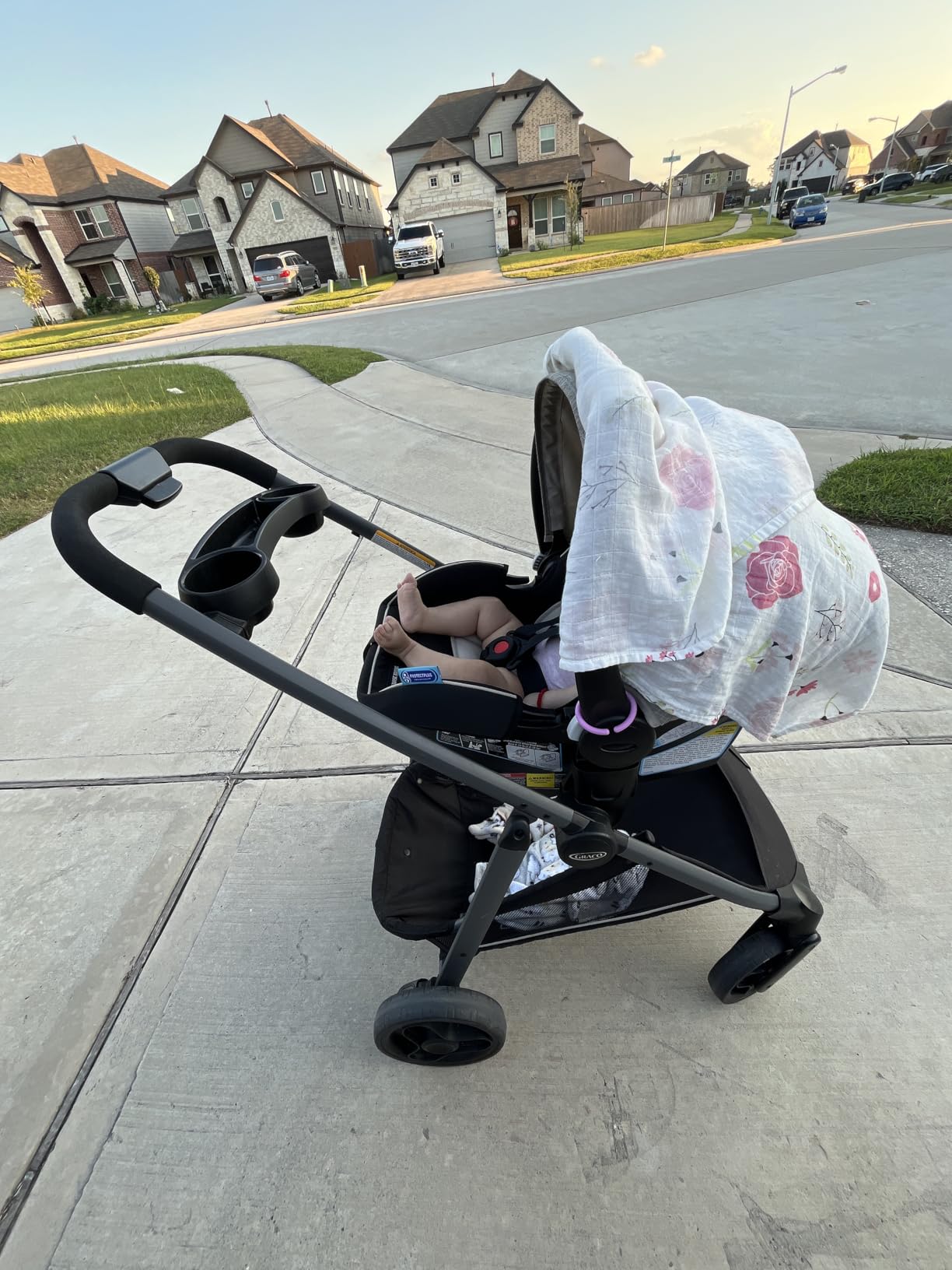 Graco Modes Element Baby Travel System, Infant Car Seat and Stroller Combo, Baby Essentials, Great Gift for New Parents and Baby Registry, Canter customer photo 1