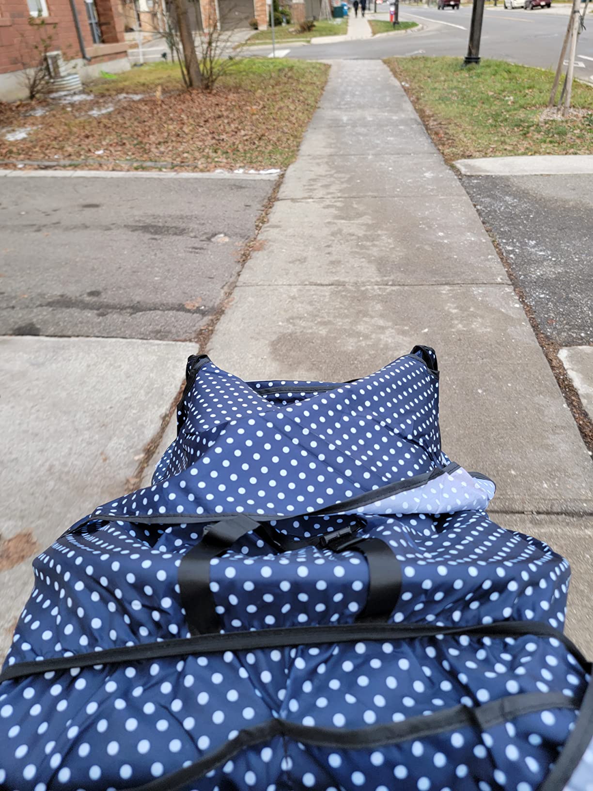 Stroller Rain Cover,Stroller Cover for Winter,Universal Stroller Accessory,Waterproof, Windproof, Ventilation, Sun Protection, Protect from Rain Wind Snow,Cold,Baby Travel Weather Shield customer photo 2