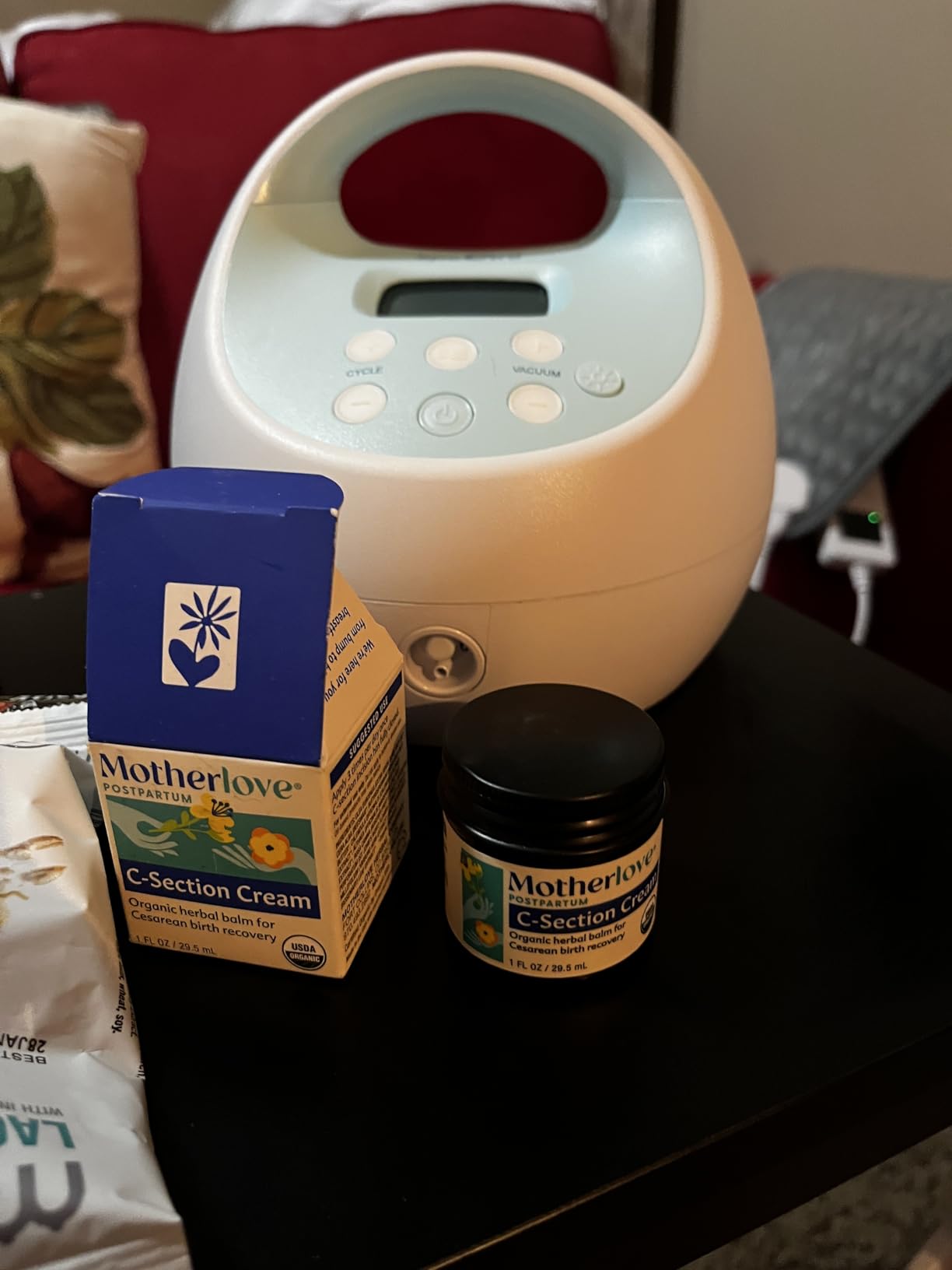 Motherlove C-Section Cream (1oz) Organic Herbal Nourishing Scar Cream - Soothes Discomfort While Minimizing Appearance & Reducing Scar Tissue Build-up - Non-GMO, Cruelty-Free customer photo 2