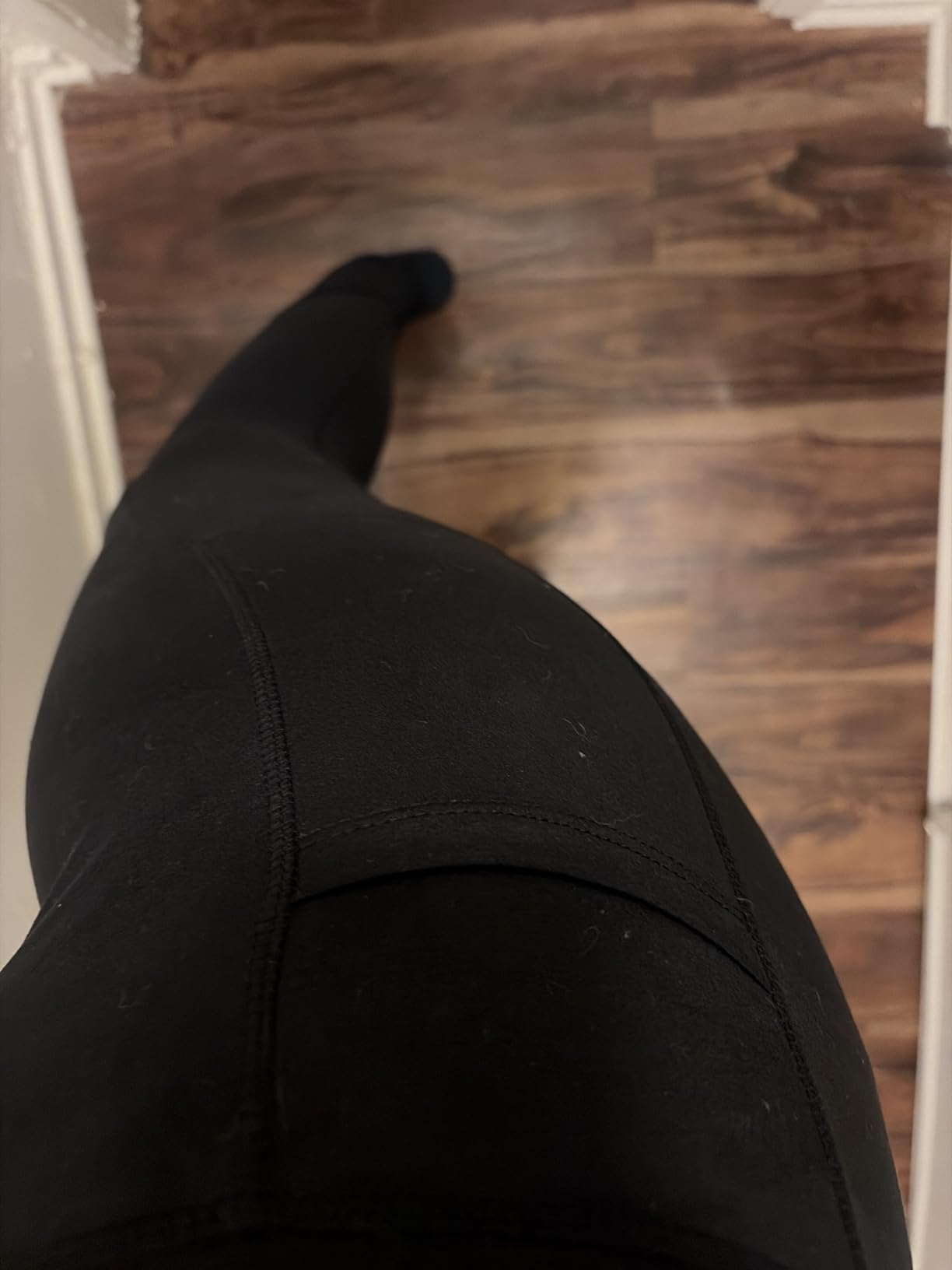CAMPSNAIL 4 Pack Leggings for Women - High Waisted Tummy Control Yoga Pants for Workout Gym Black Leggings Plus Size Dance customer photo 1