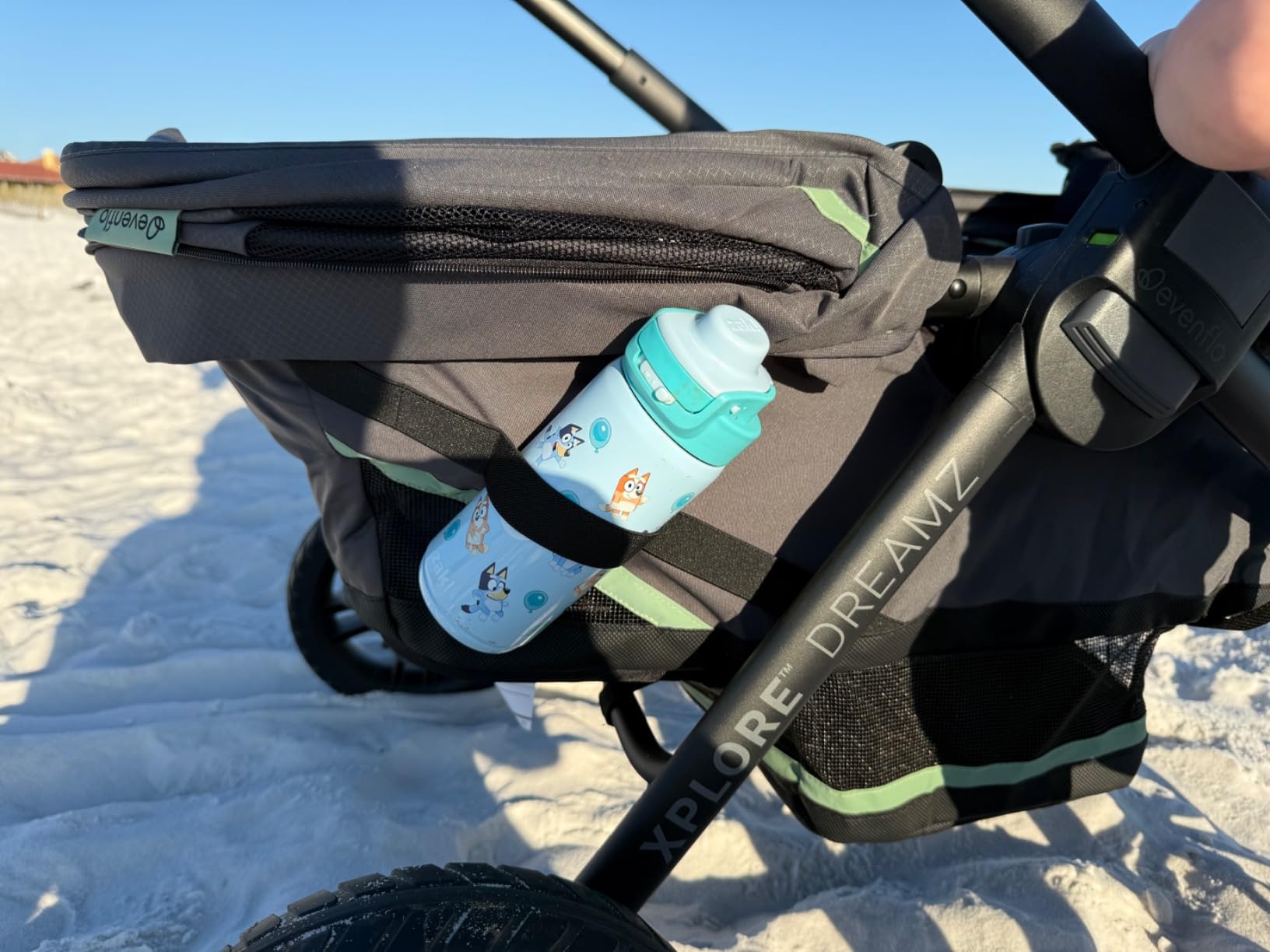 Evenflo Pivot Xplore All-Terrain Stroller Wagon (Wayfarer Black) customer photo 2