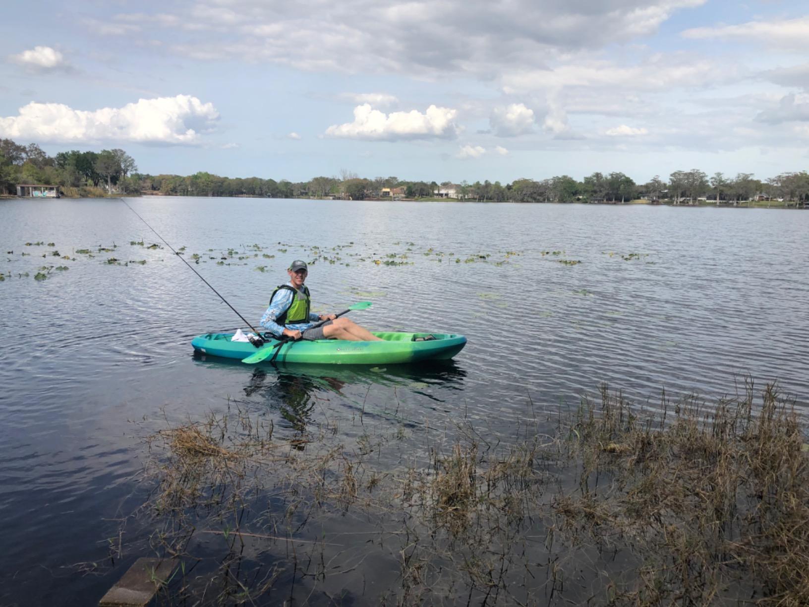 Perception Zip 9.5 | Sit on Top Kayak for All-Around Fun | Stable and Fast | Rear Storage with Tie Downs customer photo 1