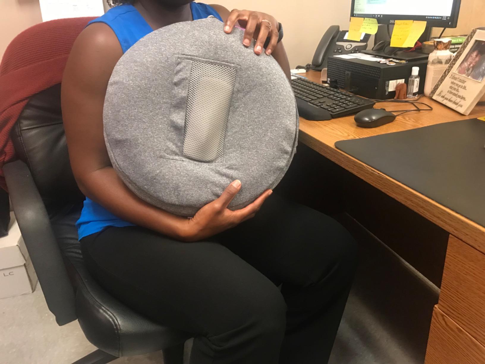 Frida Mom Donut Pillow Perineal Comfort Cushion with Cold Pack for Pain Relief, Postpartum Essentials customer photo 2
