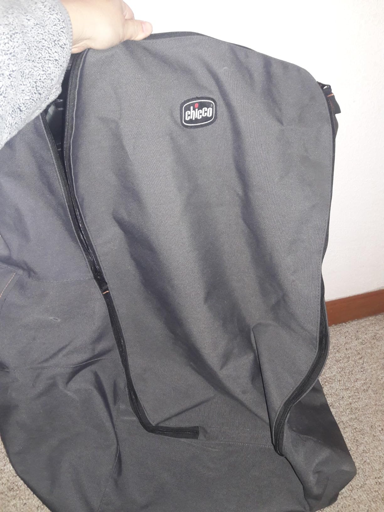Chicco Car Seat Travel Bag - Anthracite, Grey customer photo 1