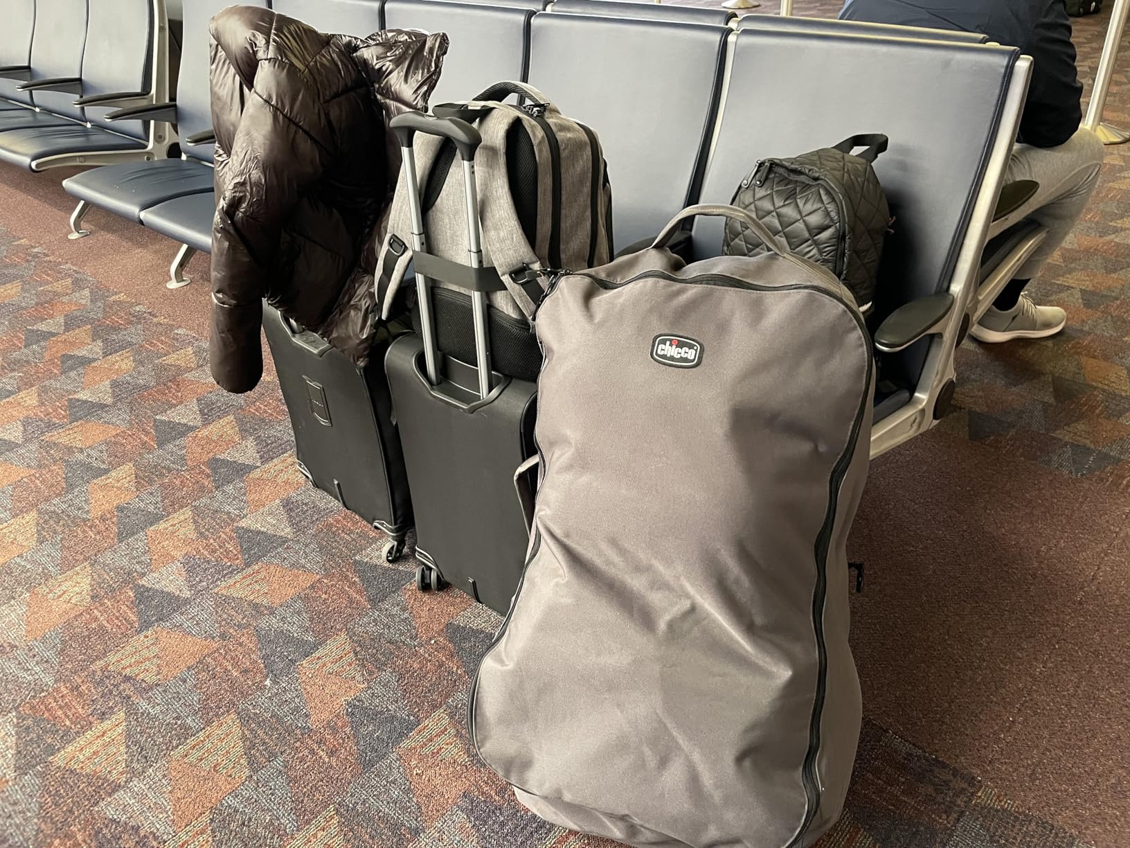 Chicco Car Seat Travel Bag - Anthracite, Grey customer photo 2