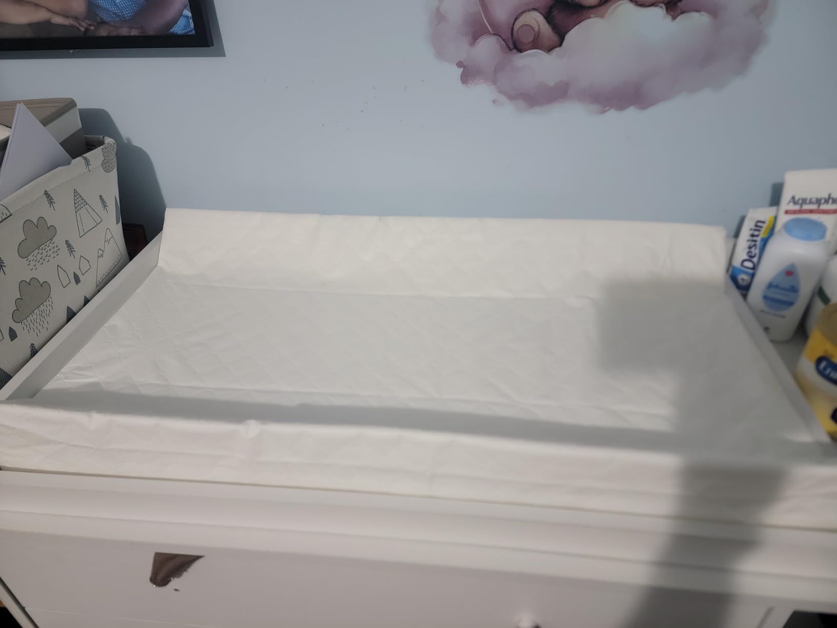 Delta Children Foam Contoured Changing Pad with Waterproof Cover customer photo 2