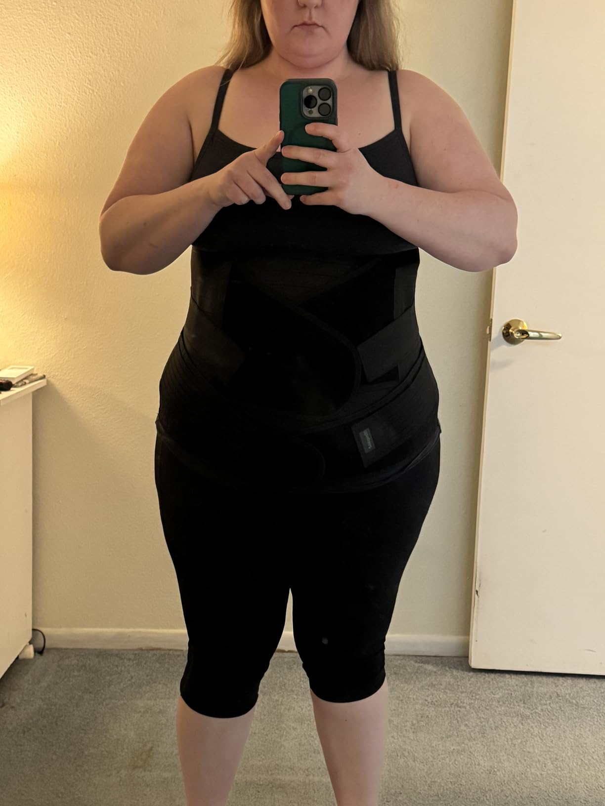 ChongErfei 3 in 1 Postpartum Belly Wrap - Recovery Belly/Waist/Pelvis Belt customer photo 2
