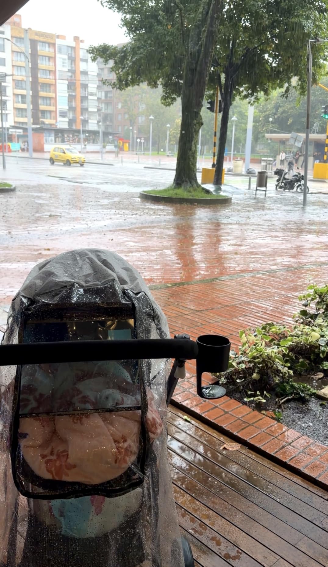 Stroller Rain Cover,Universal Stroller Accessory,Waterproof, Windproof Protection,Protect from Dust Snow,Baby Travel Weather Shield customer photo 2