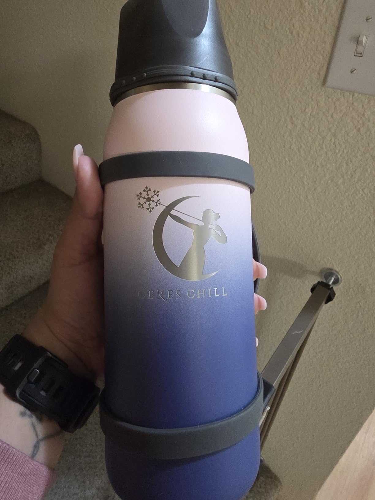 Ceres CHILL OG Breastmilk Chiller and Warmer - 12-34oz Portable Breast Milk Cooler, Storage and Baby Bottle for Travel, Work or On-The-Go - Pump Compatible Container customer photo 1