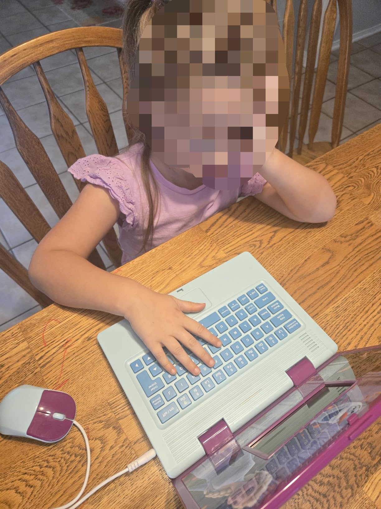 LEXiBOOK Disney Frozen 2 Educational Bilingual Laptop customer photo 1
