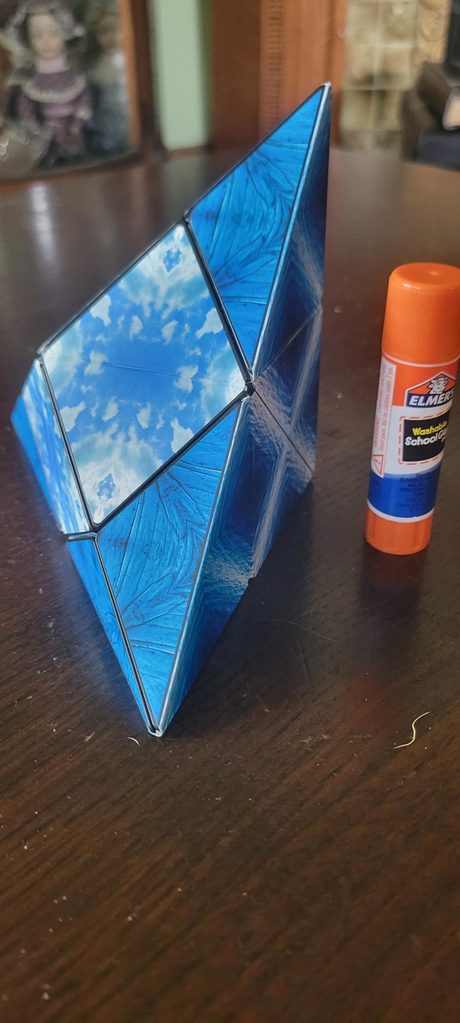 Shashibo Shape Shifting Box - Award-Winning STEM Fidget Toy with Ultra Strong Magnets - Puzzle Cube Transforms Into 100+ Shapes, Perfect Sensory Gift for Kids, Teens, and Adults (Wings) customer photo 1