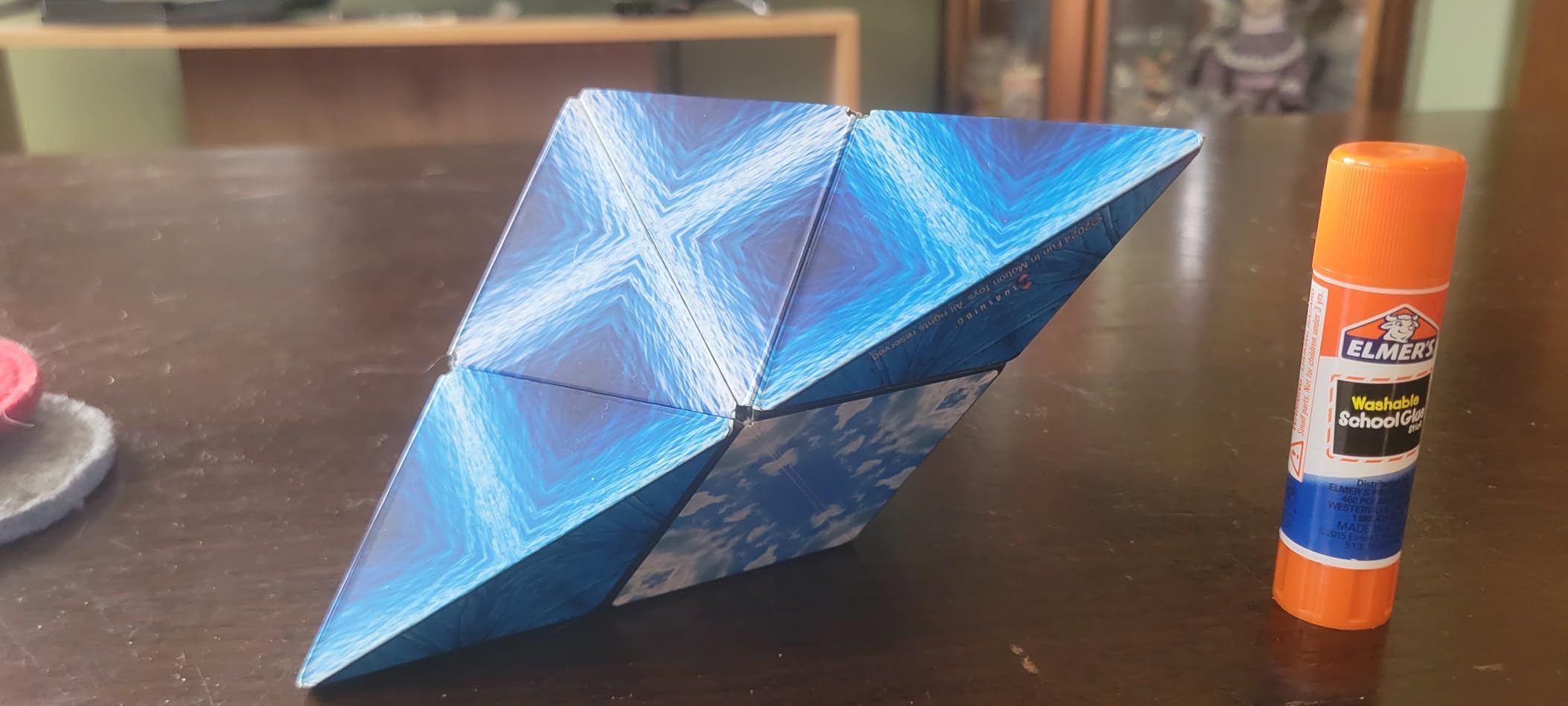 Shashibo Shape Shifting Box - Award-Winning STEM Fidget Toy with Ultra Strong Magnets - Puzzle Cube Transforms Into 100+ Shapes, Perfect Sensory Gift for Kids, Teens, and Adults (Wings) customer photo 2