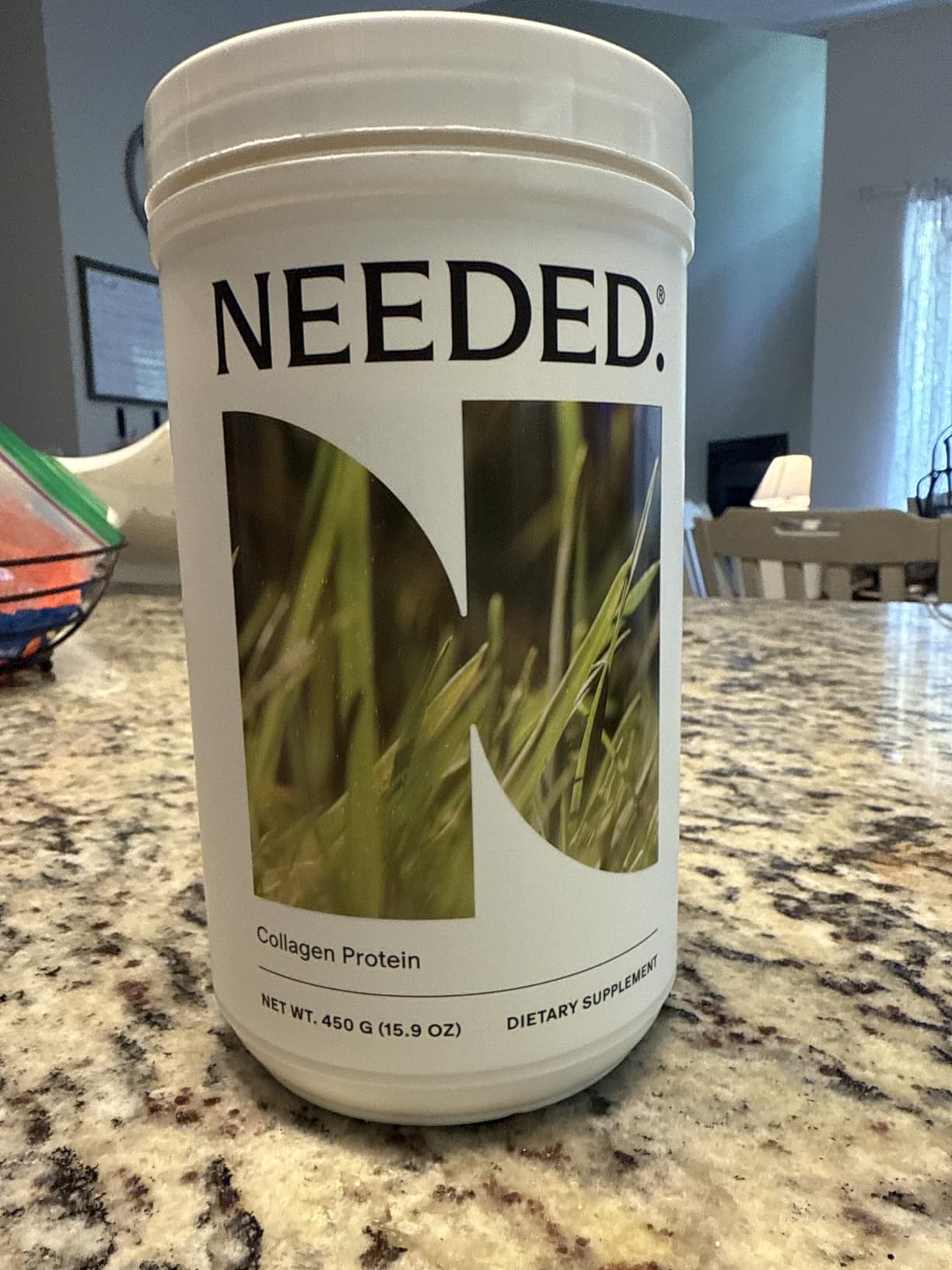 Needed. Hydrolyzed Collagen Protein Powder | Expert-Backed & Clean Sourced | Supports Skin, Hair, Joints | Grass-fed, Pasture-Raised, Hormone-Free | 1lb customer photo 1