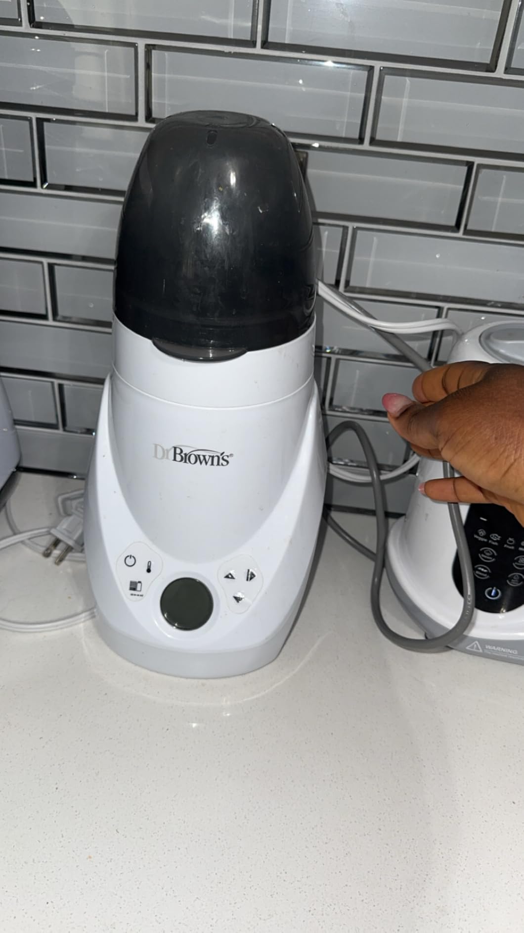 Dr. Brown's Deluxe Baby Bottle Warmer and Sterilizer for Formula, Breast Milk, and Baby Food Jars customer photo 2