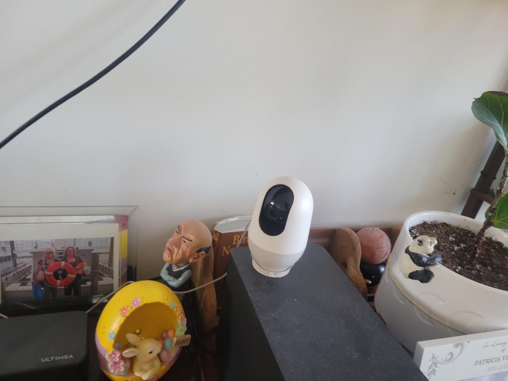 nooie Baby Monitor with SD Card,Baby Monitor with Camera 360 Camera, WiFi Baby Cam with Phone App, AI MotionTracking and Sound Detection,1080P Night Vision Two-Way Audio customer photo 1