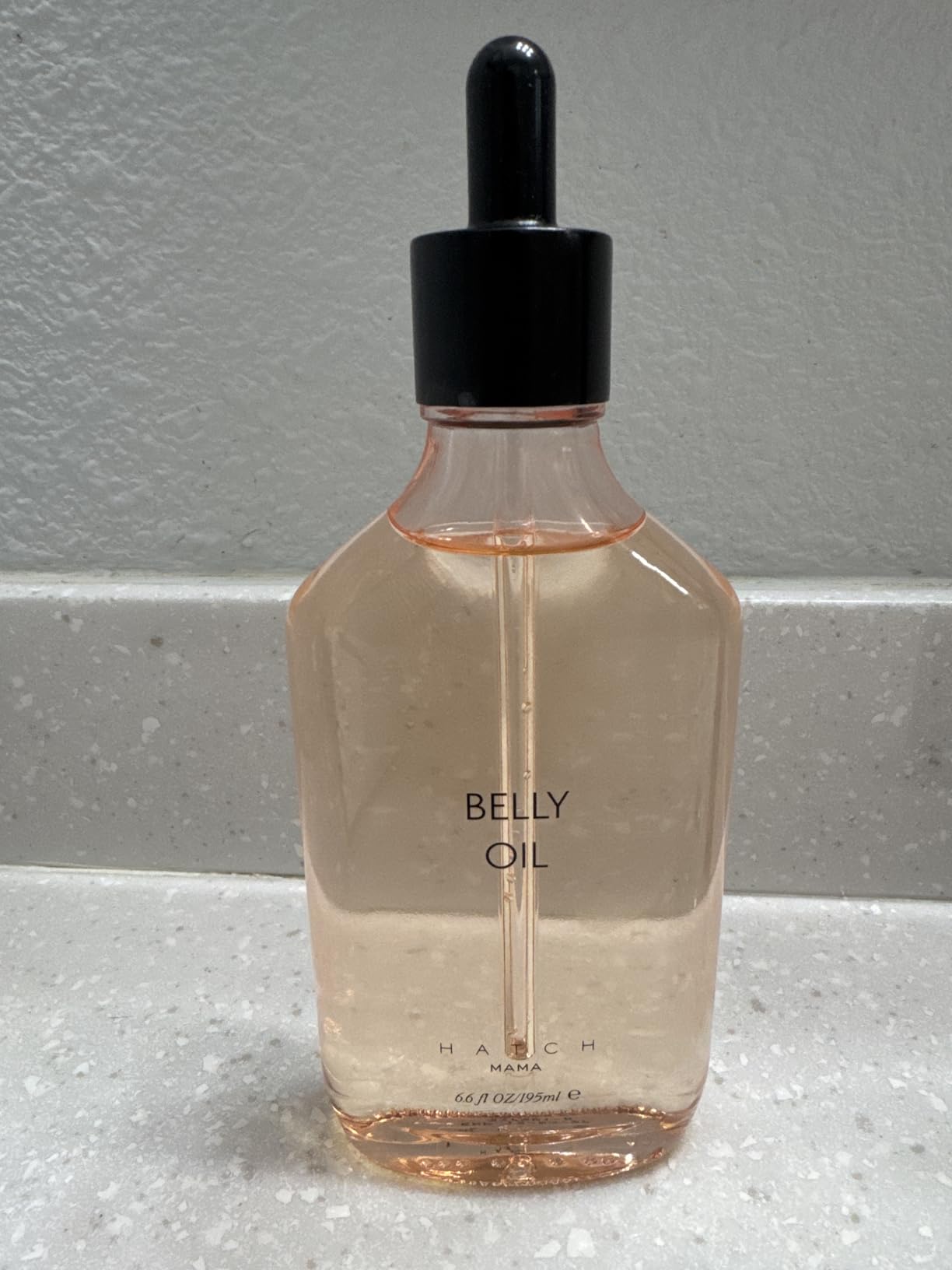 HATCH Belly Oil, Pregnancy & Postpartum Skincare for Stretch Marks, Quick-Drying for Full Body & Soothes Irritation, Plus Vegan, Clean & Plant-Based, 6.7 Fl Oz customer photo 1