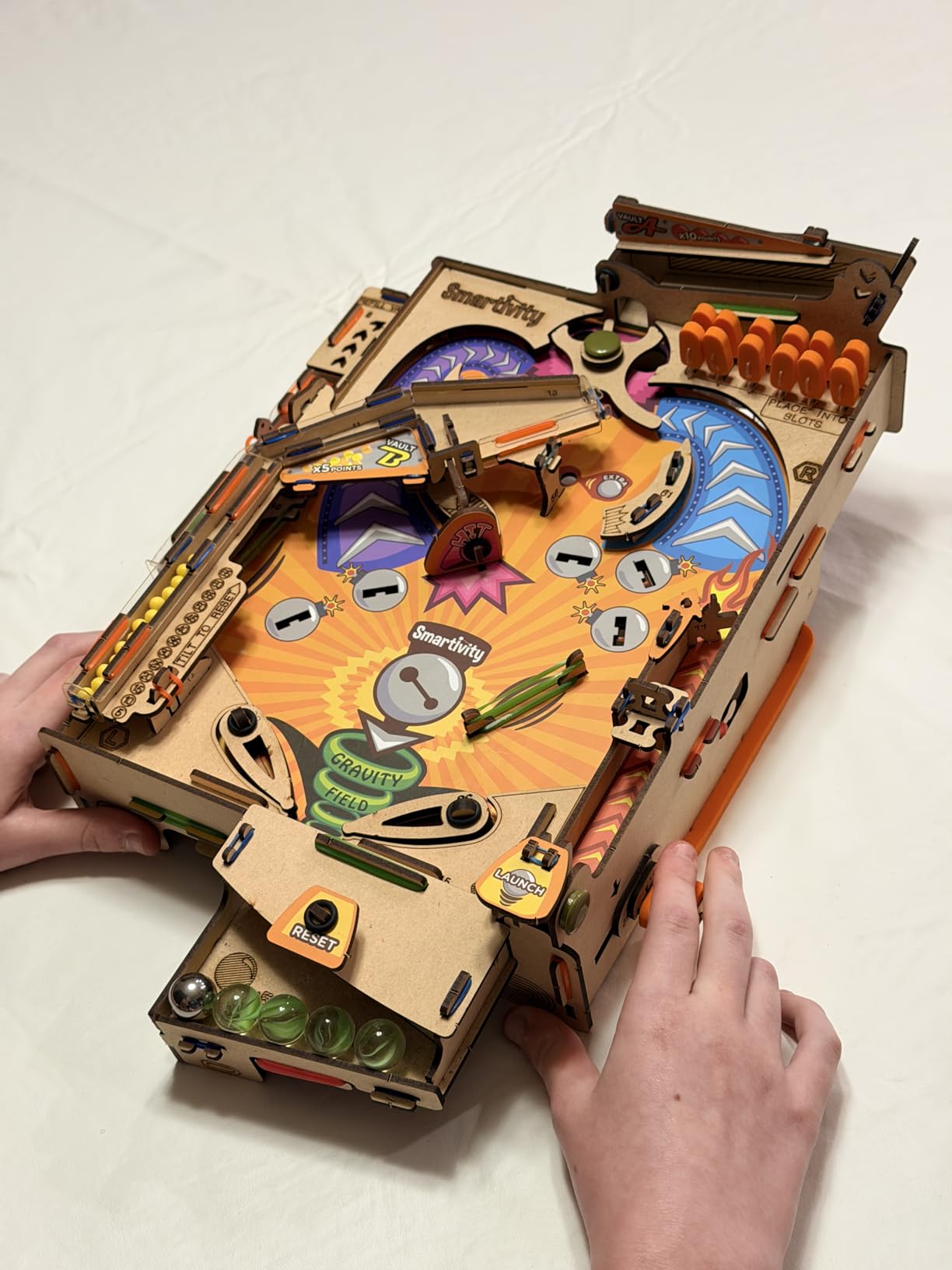 Smartivity DIY Pinball Machine for Kids 8-14 Years Old | Global Award Winning Arcade Game | Build Your Own Pinball | STEM Toy for Boys & Girls customer photo 1
