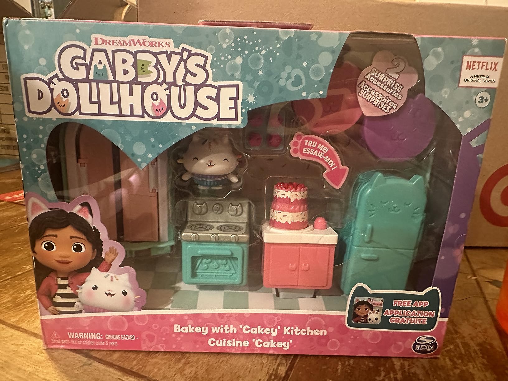 Gabby's Dollhouse, Bakey with Cakey Kitchen with Figure and 3 Accessories, 3 Furniture and 2 Deliveries, Kids Toys for Ages 3 and up customer photo 1
