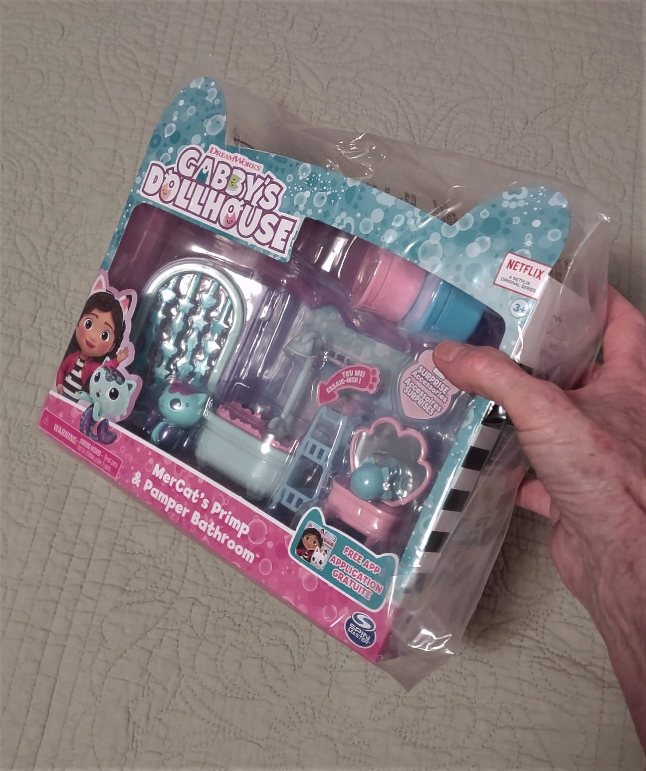 Gabby's Dollhouse, Bakey with Cakey Kitchen with Figure and 3 Accessories, 3 Furniture and 2 Deliveries, Kids Toys for Ages 3 and up customer photo 2