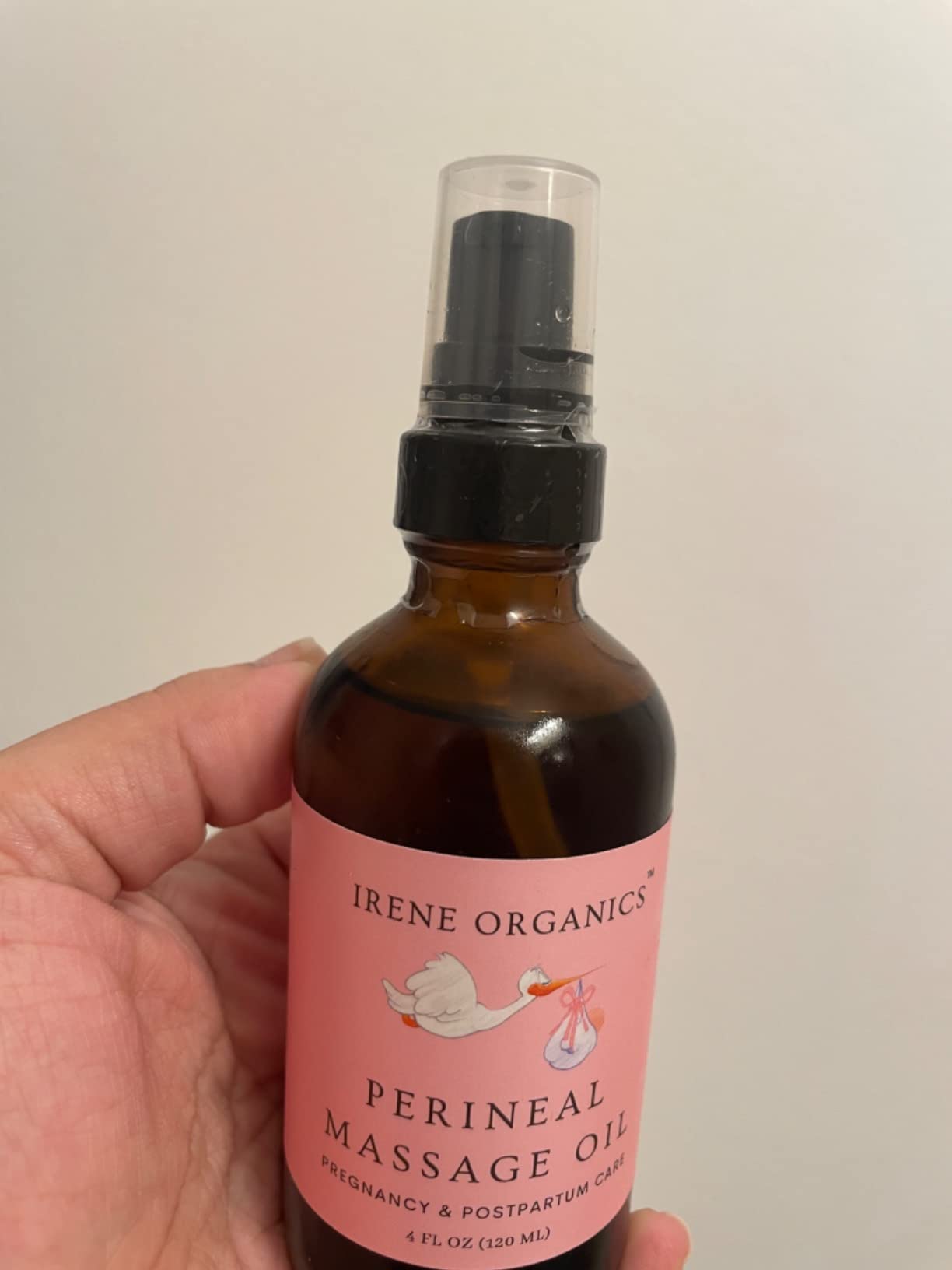 Organic Perineal Massage Oil Spray by Irene Organics for Pregnancy and Postpartum - Prevention for Perineum Tearing, All Natural, Pregnancy Third Trimester Must Haves for Childbirth customer photo 2