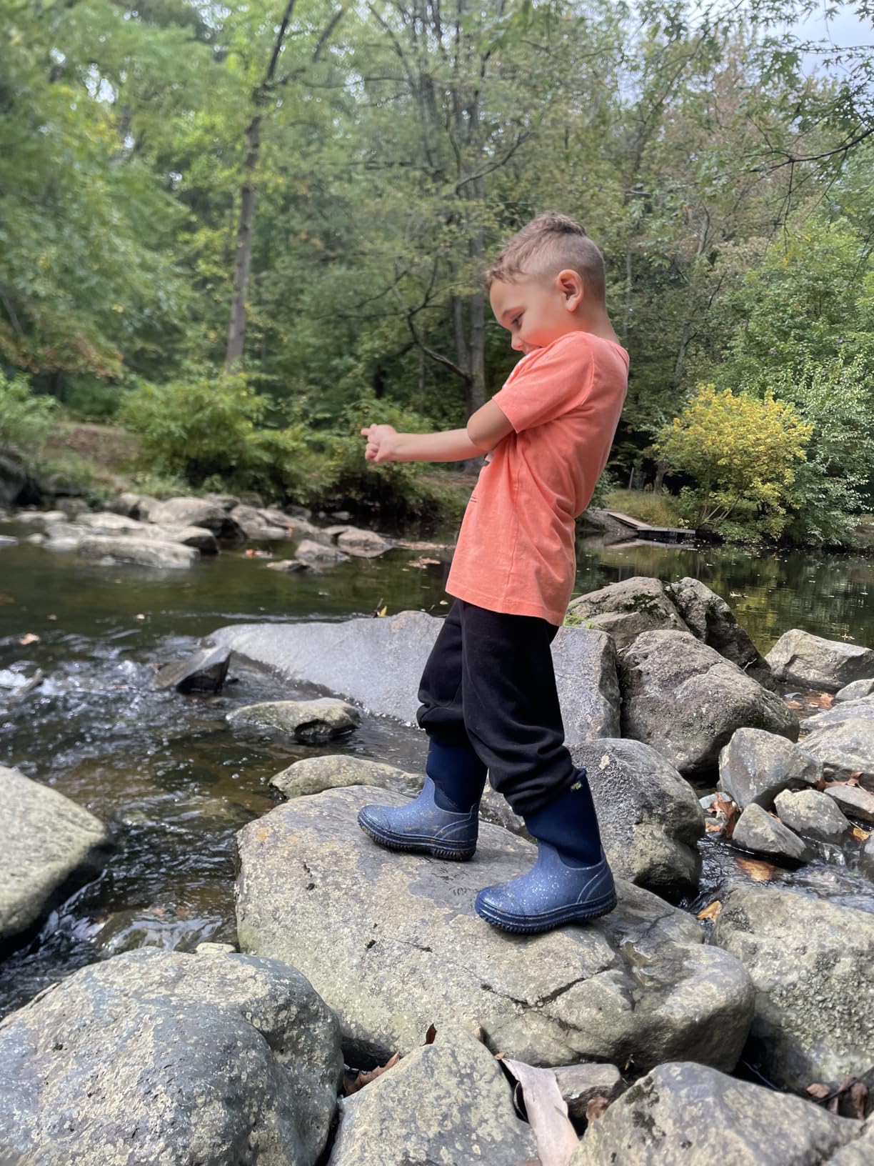 Western Chief Kids Freestyle Neoprene Outdoor Boot, Lightweight, Kid Friendly for Boys and Girls Waterproof Boot for Rain, Mud, Cold Weather, Snow customer photo 2