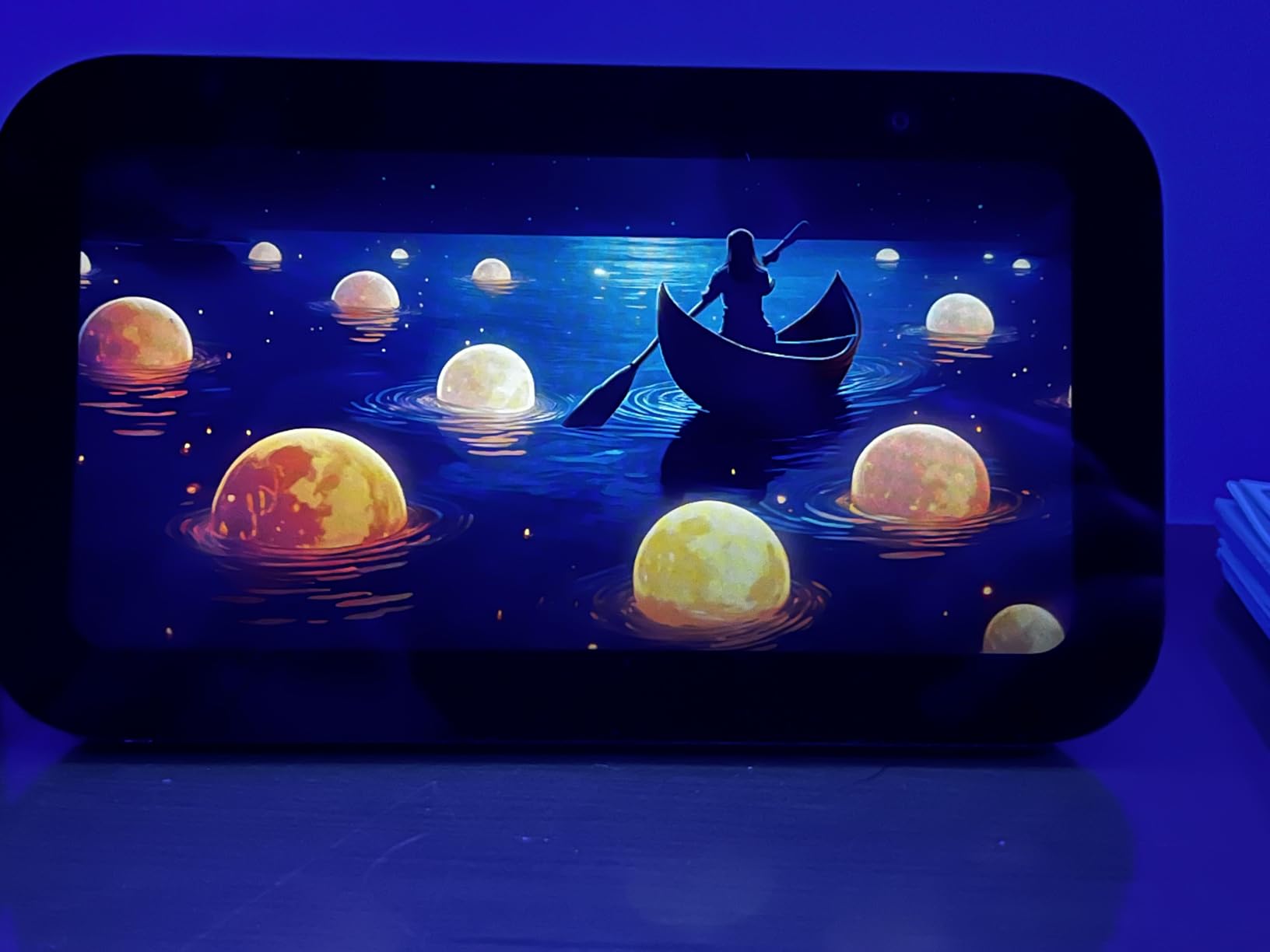 Echo Show 5 Kids (newest model), Designed for kids, Designed for Alexa+, parental controls, Includes 1 year of Amazon Kids+, Galaxy customer photo 2