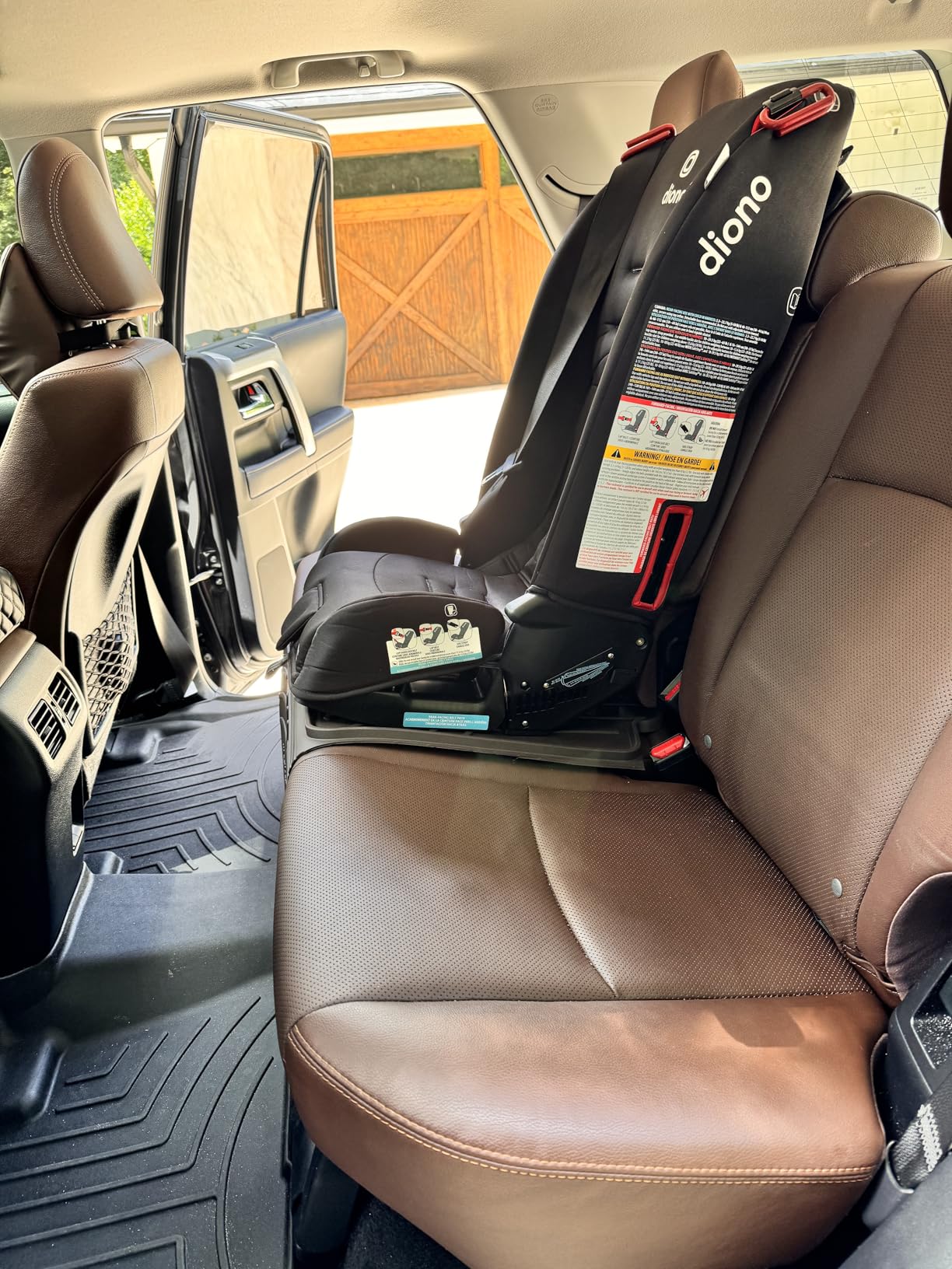 WeatherTech Child Car Seat Protector, Black customer photo 1
