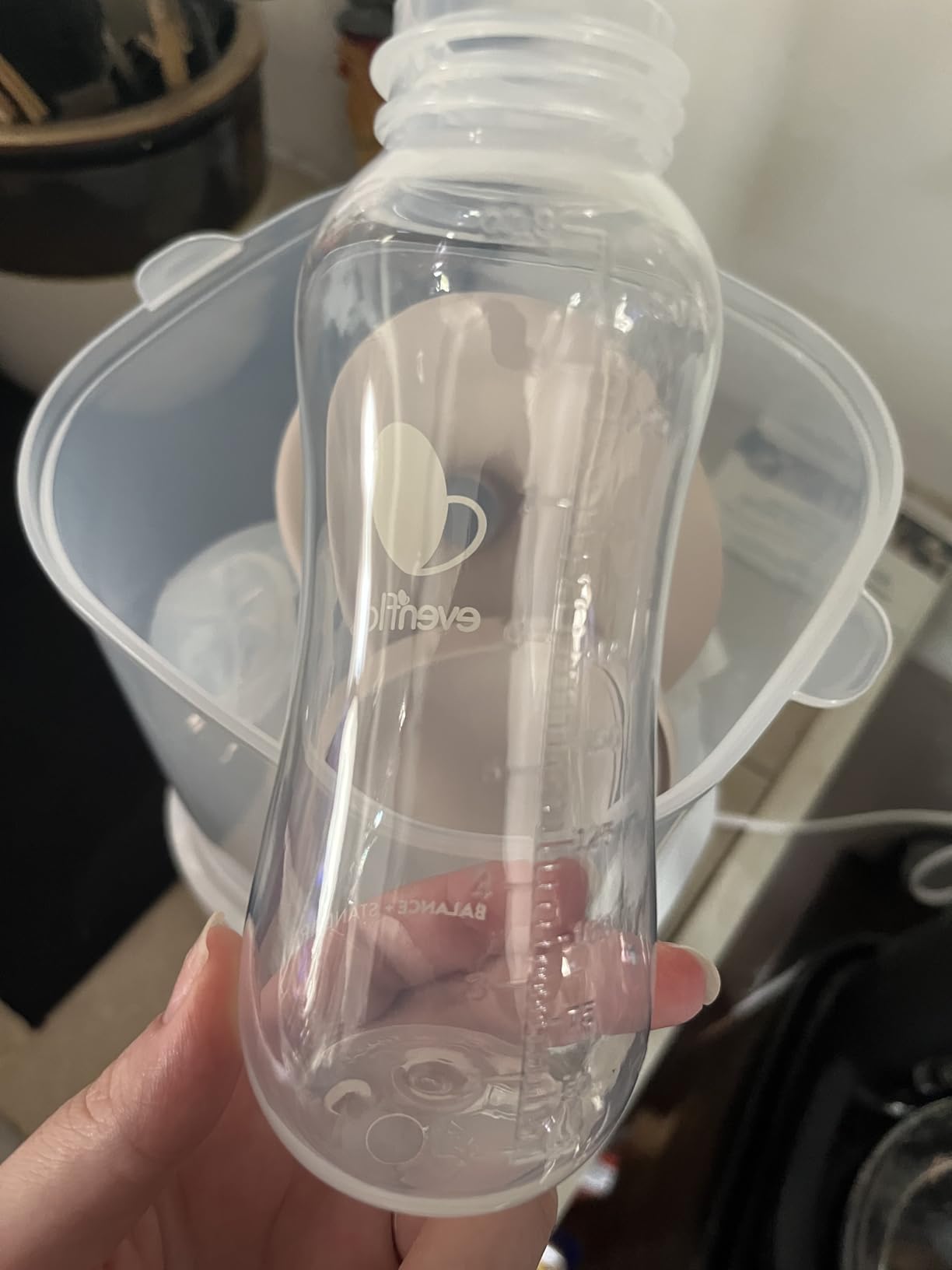 GROWNSY Bottle Sterilizer and Dryer, Compact Electric Steam Baby Bottle Sterilizer customer photo 1