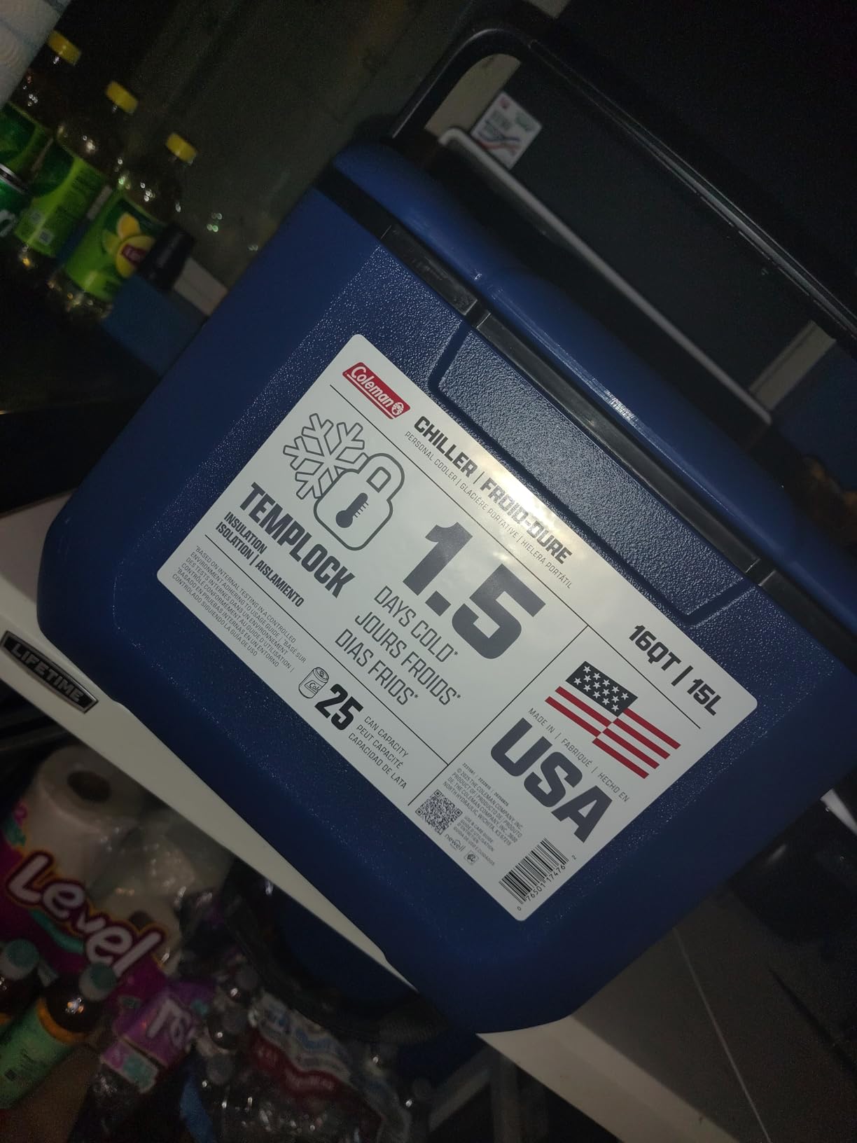 Coleman Chiller 9/16/30/48/60qt Cooler with Ice Retention, Leak Resistant, Great for Camping, Concerts, Sports, and More customer photo 1