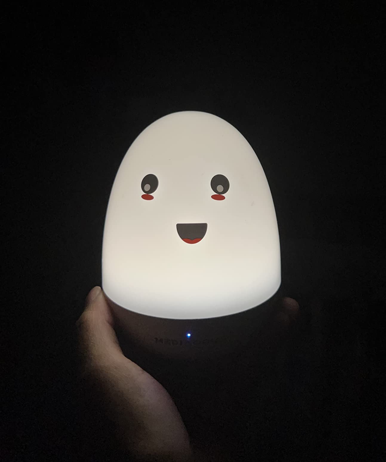 MediAcous Night Lights for Kids Room, Egg Light for Nursery with Stable Charging Pad, Dimmable Baby Night Light with 1H Timer & Touch Control, ABS+PC LED Egg Night Light for Breastfeeding customer photo 1