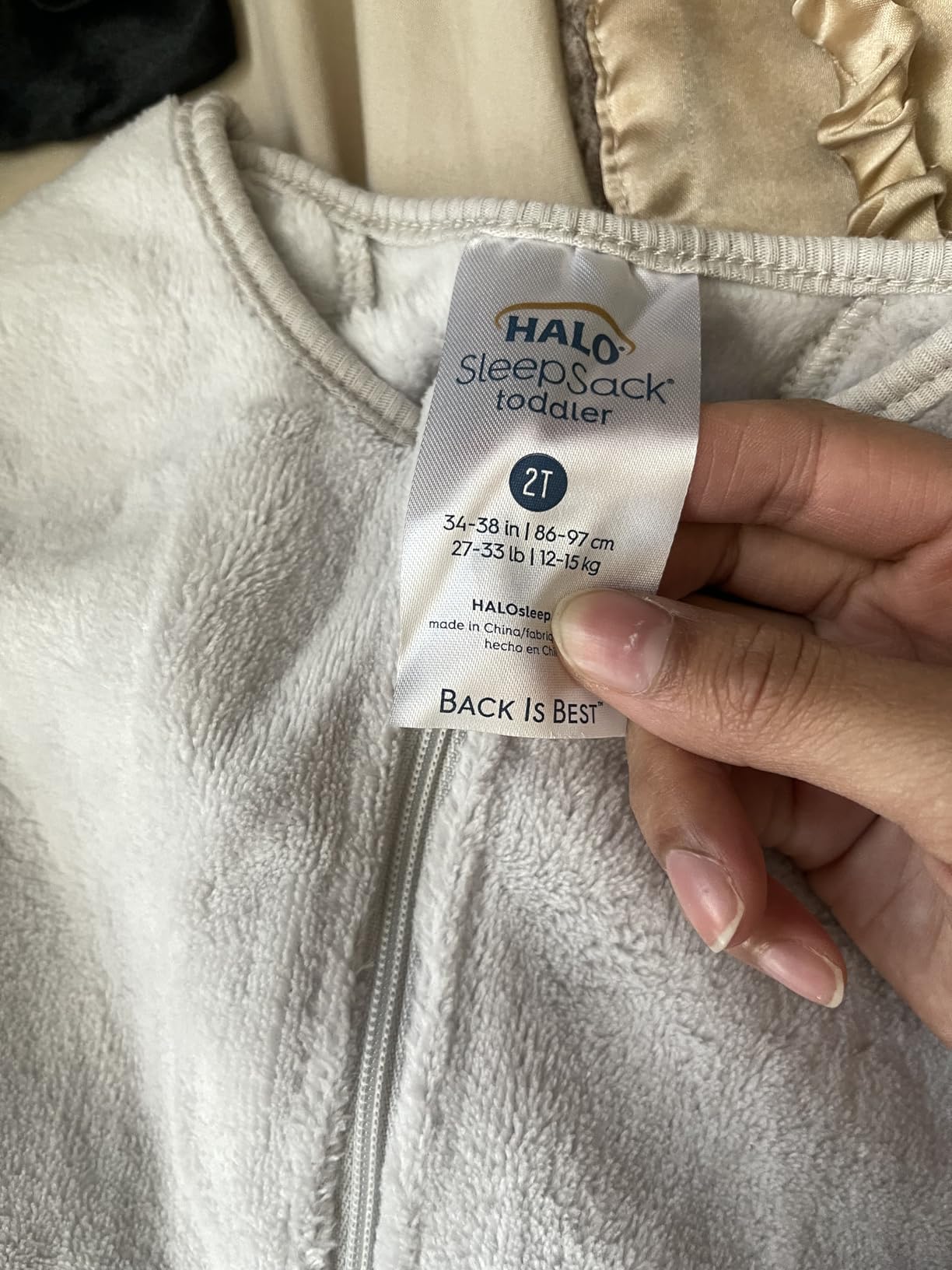 HALO Sleepsack Toddler Sleeping Bag, 100% Cotton Wearable Blanket customer photo 1