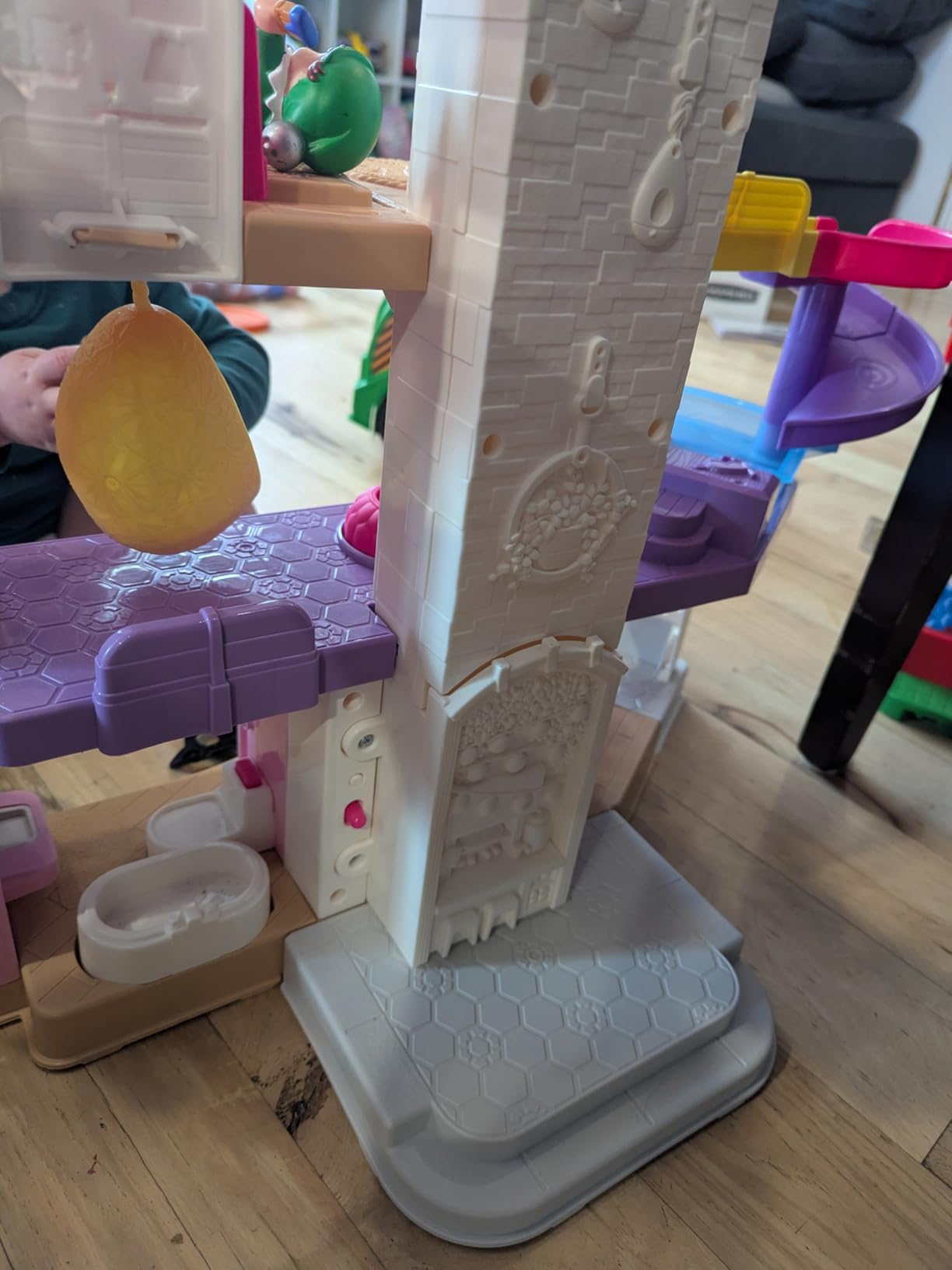 Fisher-Price Little People Toddler Toy Barbie DreamHouse Playset with Music Lights & Figures for Pretend Play Kids Ages 18+ Months customer photo 2