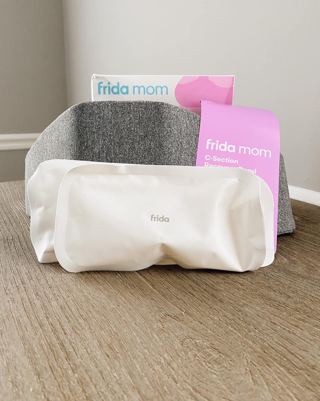 Frida Mom C-Section Hot & Cold Therapy Belly Binder, C-Section Recovery Must Have Belly Band, Incision Protector, for Post-Op & Swelling, Postpartum Essentials, After Birth Brace, Abdominal Binder customer photo 1