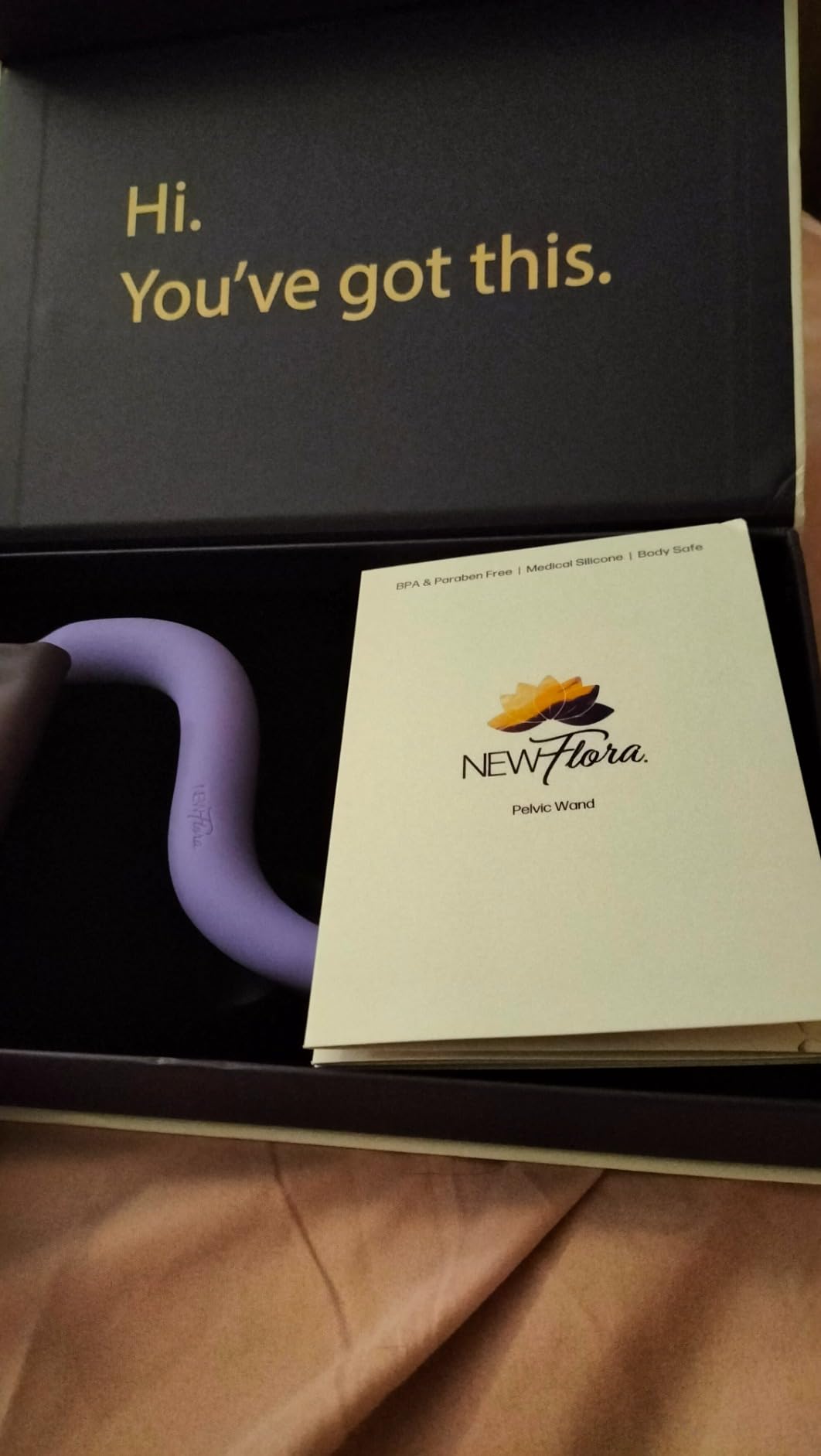 NewFlora Pelvic Wand Perineal Massage Wand for Women & Men, S Shaped Massager customer photo 2
