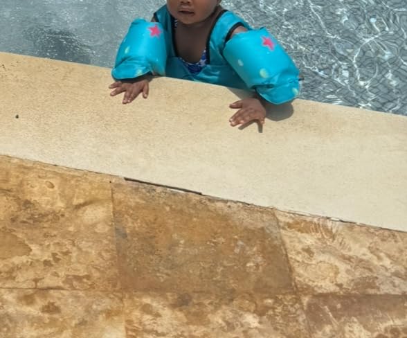 Chriffer Kids Swim Vest Life Jacket for 30-55 Pounds Boys and Girls, Toddler Floaties with Shoulder Harness Arm Wings for 2,3,4,5,6,7 Years Old Baby customer photo 1