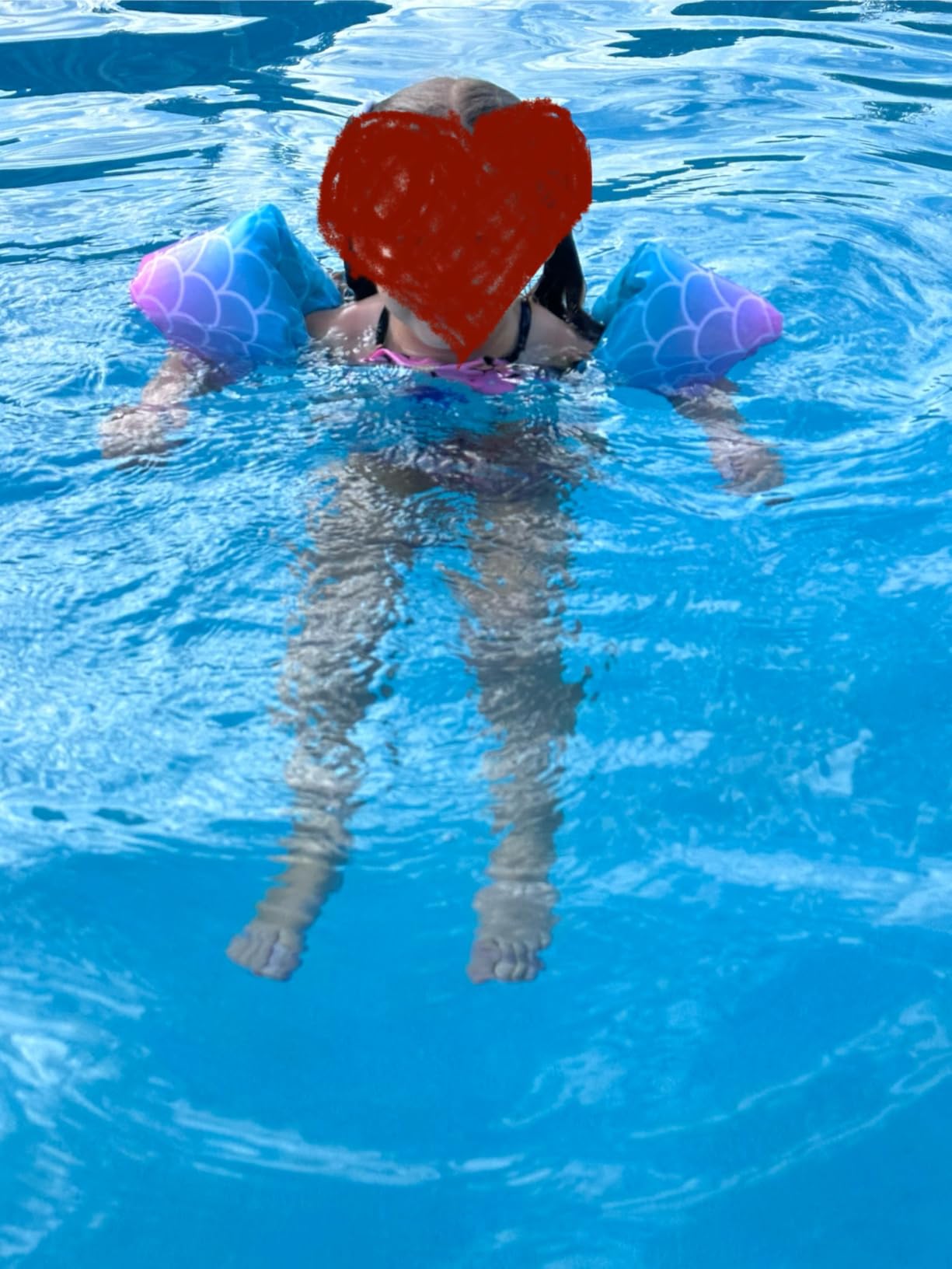 SwimWays Swim Trainer, US Coast Guard Approved Life Vest Kids Swim Vest, Arm Floaties & Life Jackets for Kids 33-55 lbs customer photo 2