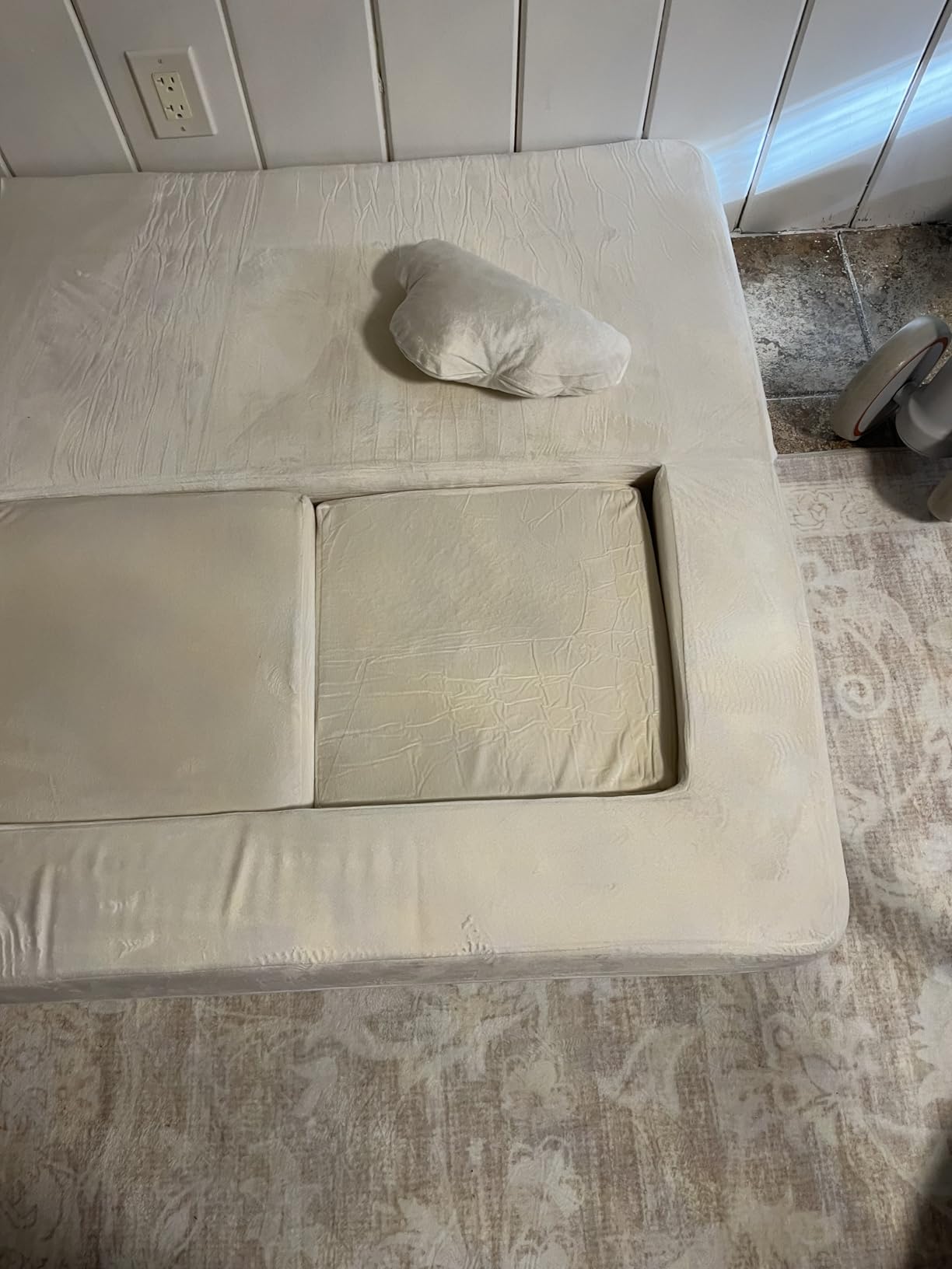 Milliard Kids Couch - Modular Kids Sofa for Toddler and Baby Playroom/Bedroom Furniture with Bonus Pillow customer photo 2