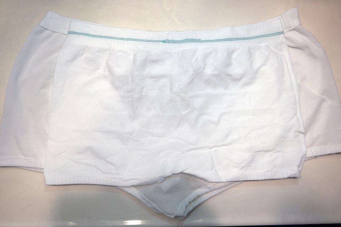 HANSILK Mesh Postpartum Underwear 12 Pack High Waist Reusable Post Bay C-Section Recovery Maternity Panties for Women Washable Mesh Panties (Large) customer photo 2