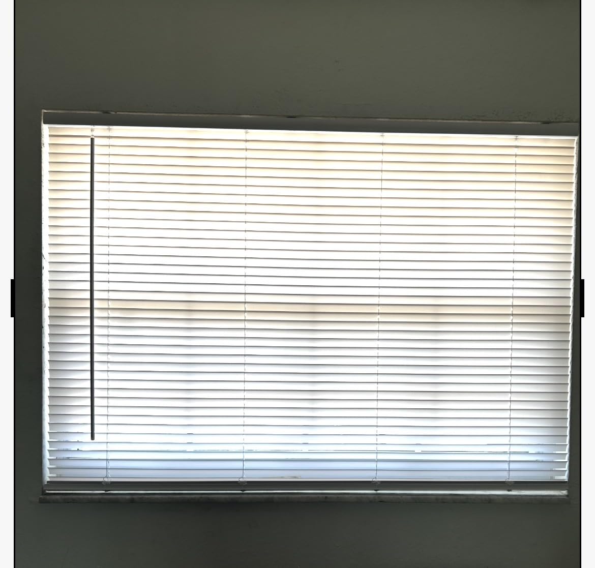 CHICOLOGY Cordless Mini Blinds for Indoor Windows, 39.5