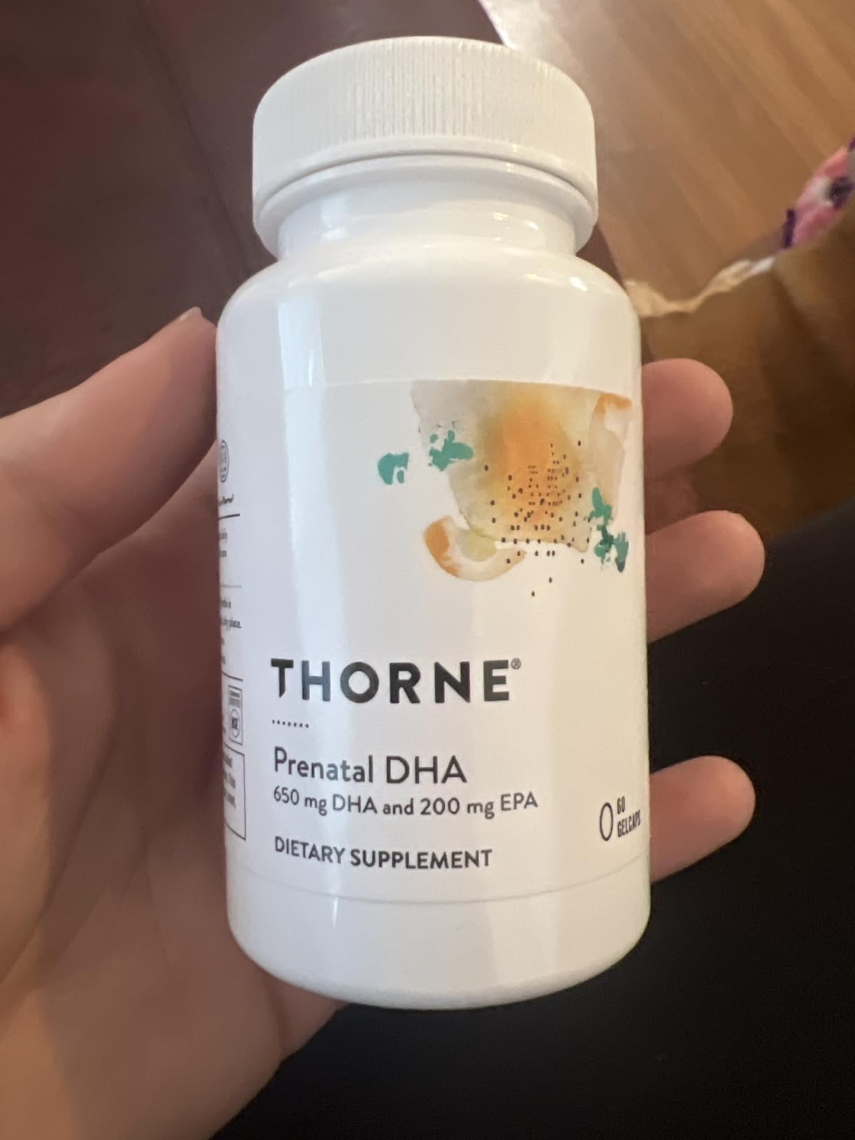 THORNE - Prenatal DHA - 650 mg DHA and 200 mg of EPA - Supports Baby's Brain & Nervous System Development from Pregnancy to Nursing* - 30 Servings customer photo 2